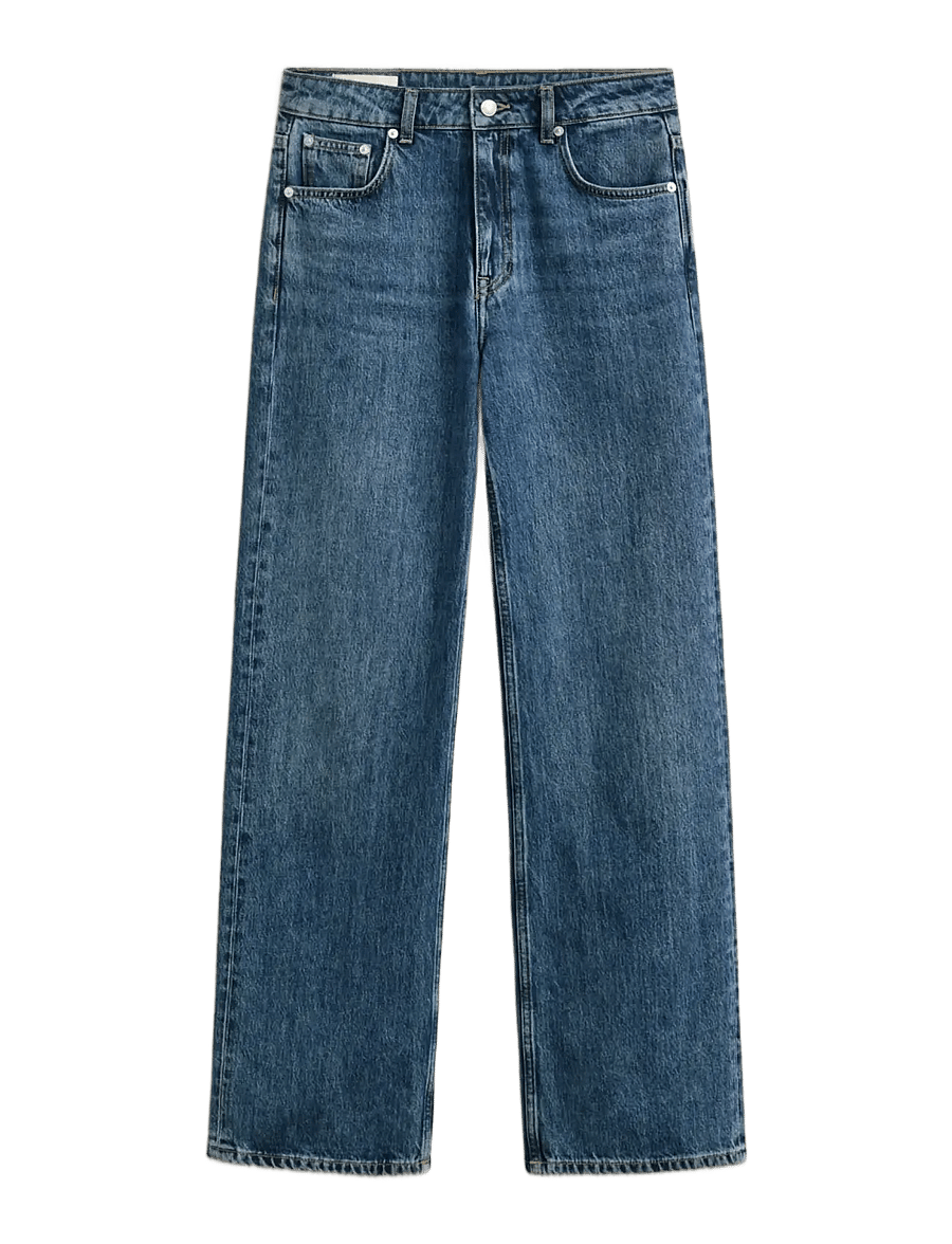 Gant - Relaxed Jeans - raka jeans - mid blue worn in - 0