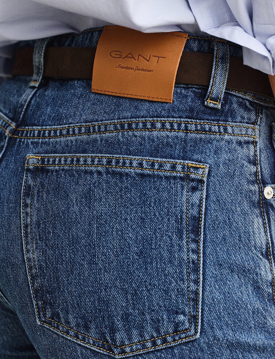 Gant - Relaxed Jeans - moetrendid - mid blue worn in - 1