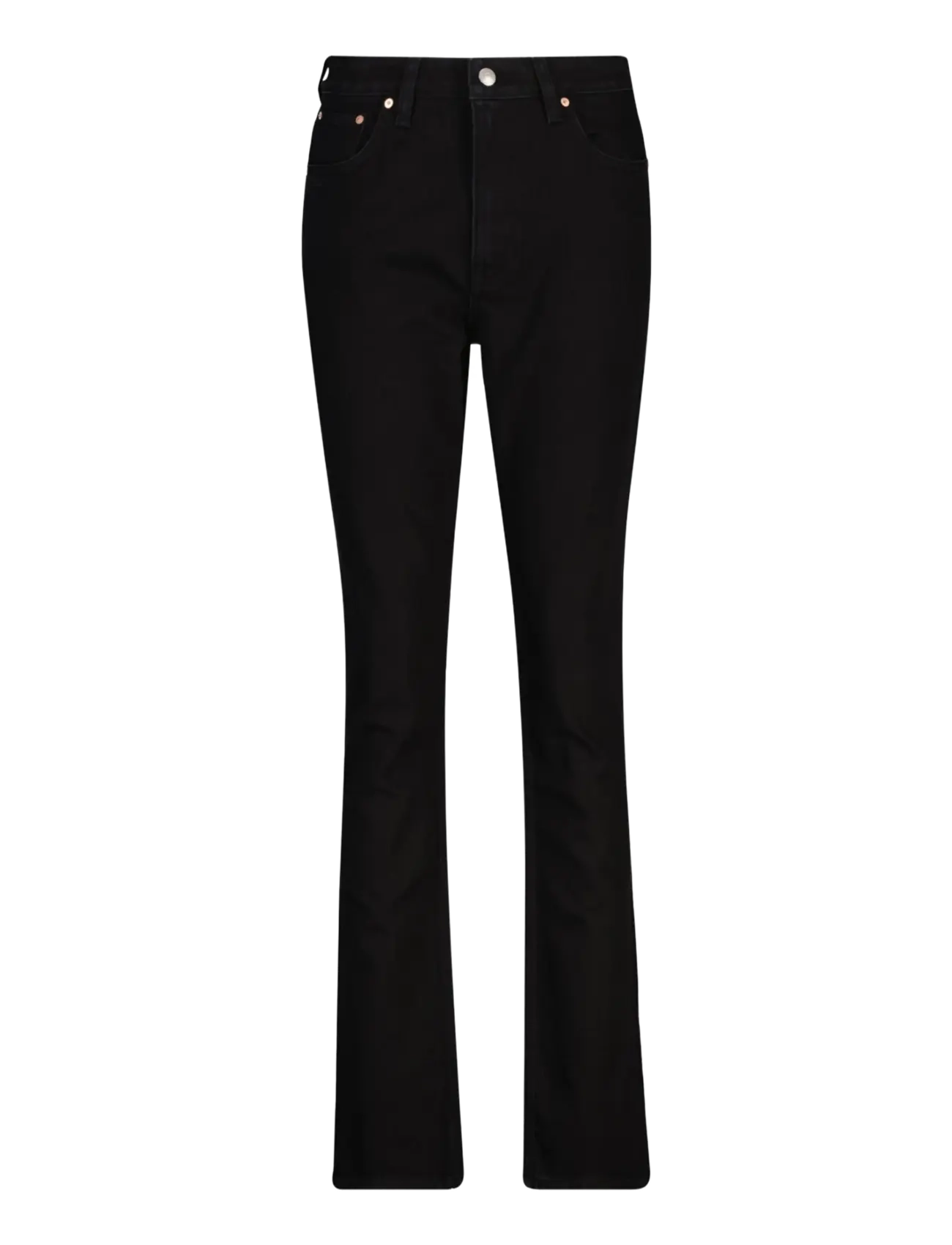 Gant SLIM HIGH WAIST JEANS - Gant - BLACK WORN IN / black