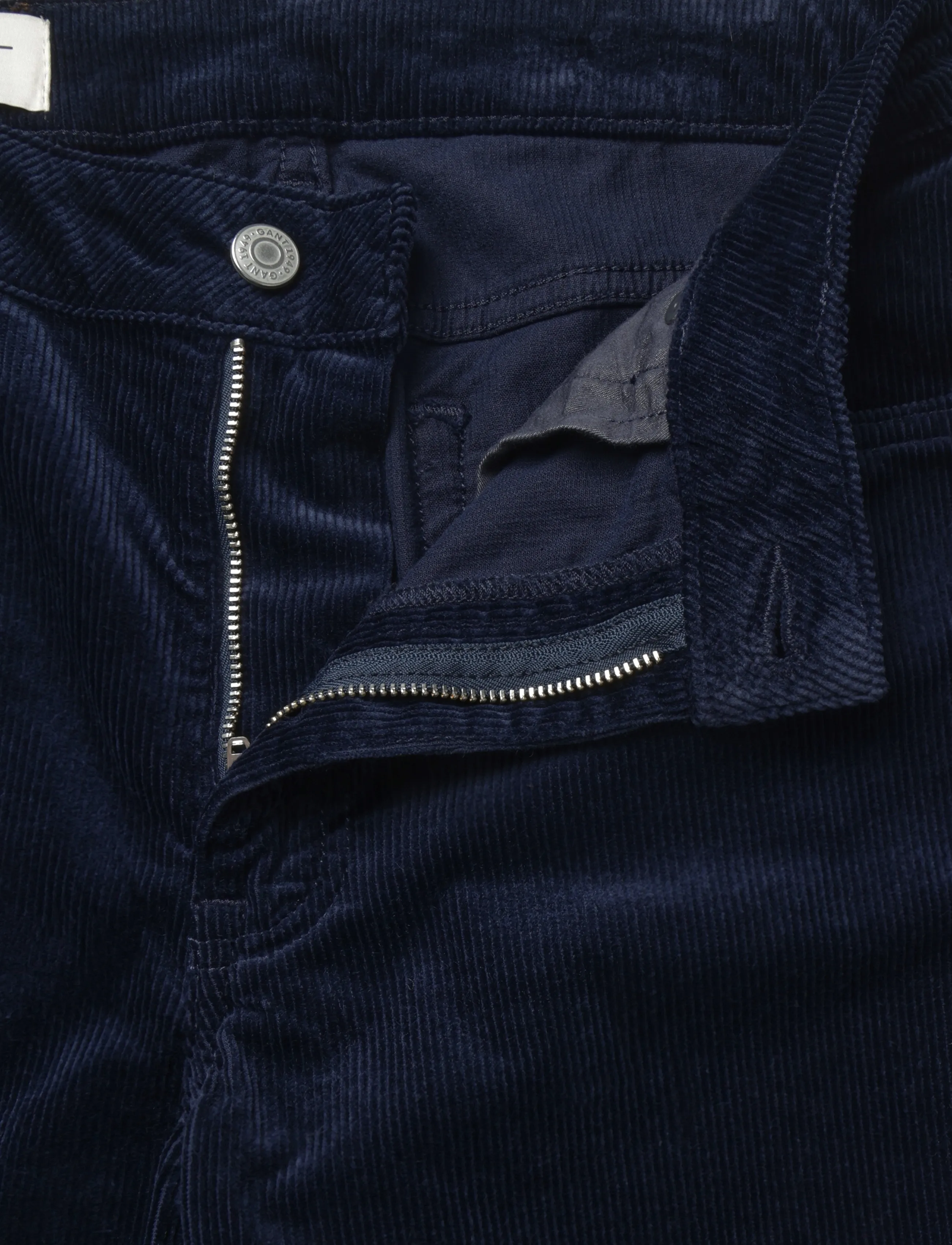 Gant - CORDUROY FLARE JEANS - utsvängda jeans - evening blue - 3