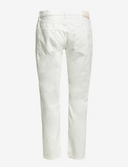 GANT - R. WHITE SLACKER JEANS - džinsa bikses ar taisnām starām - offwhite - 1