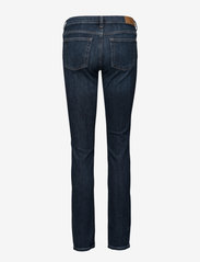 GANT - TAPERED BLUE DENIM JEAN - straight jeans - mid blue worn in - 1