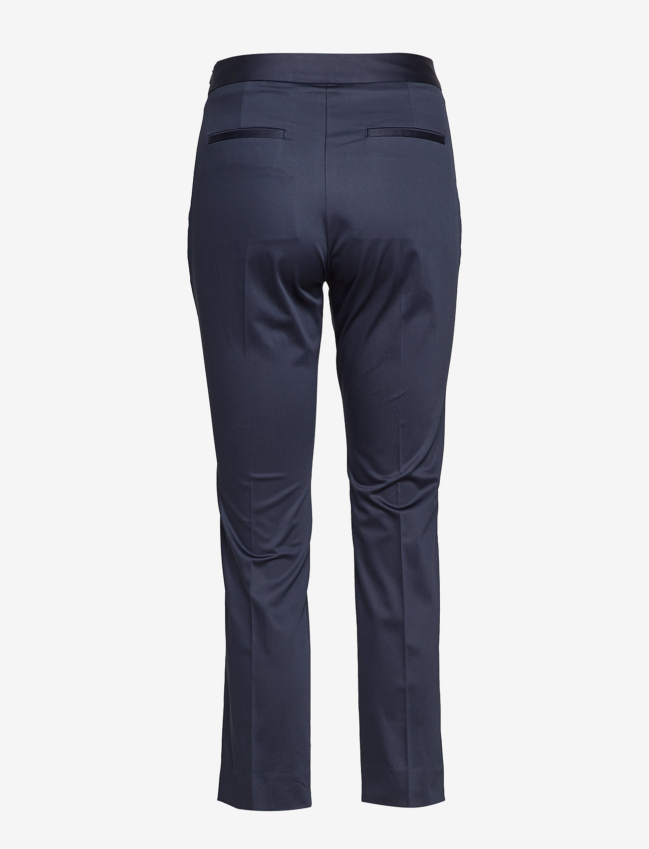 GANT - G1.SATIN CIGARETTE SLACKS - marine - 1