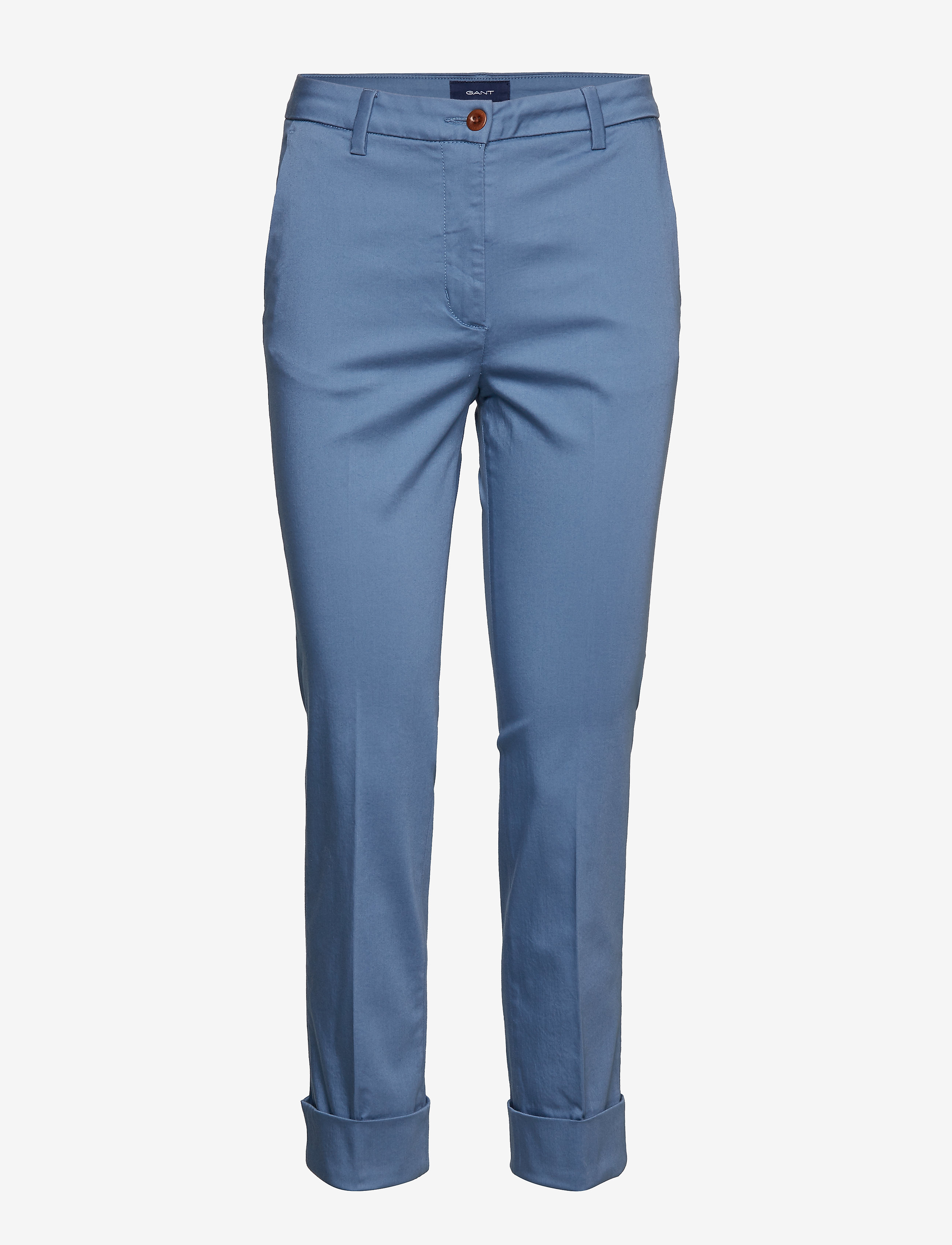 GANT - D1. MODERN CROPPED SLACK - coronet blue - 0