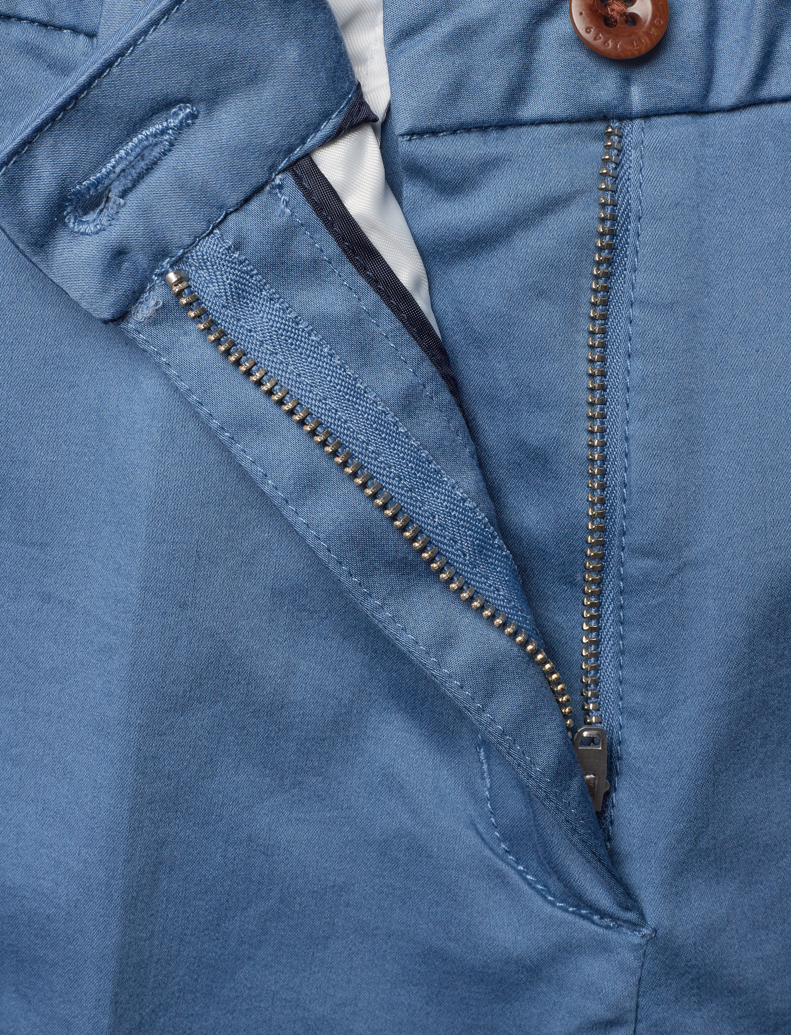 GANT - D1. MODERN CROPPED SLACK - coronet blue - 3