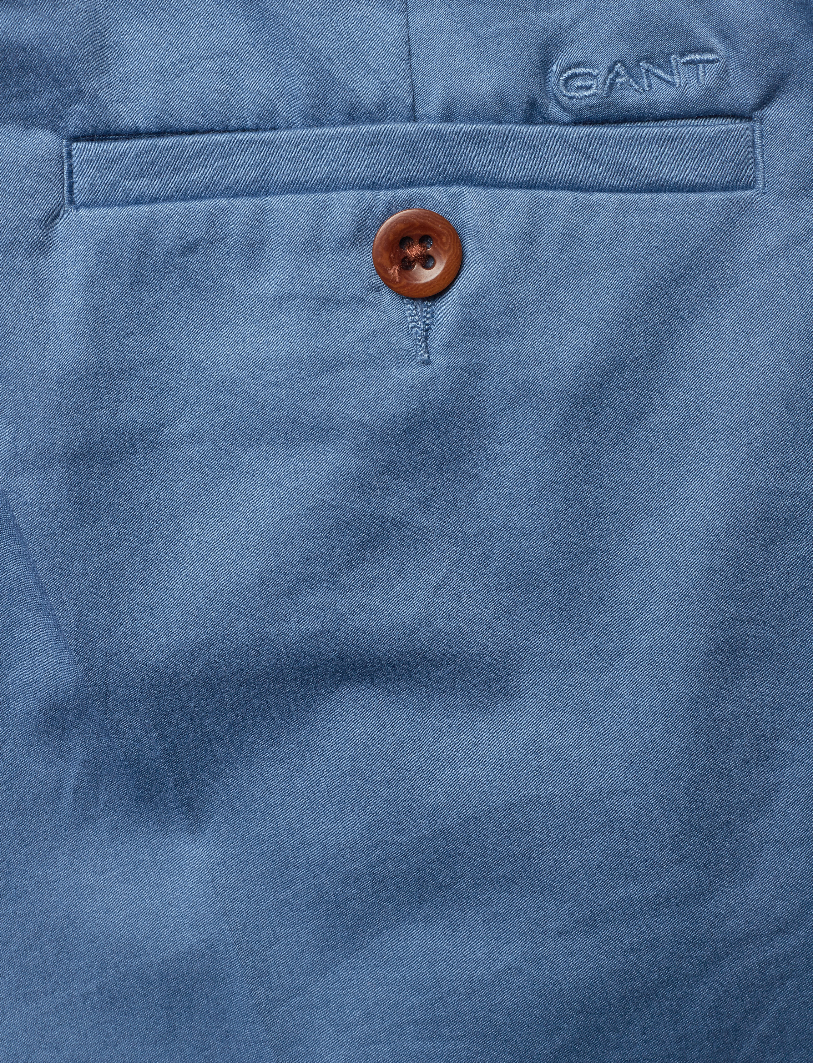 GANT - D1. MODERN CROPPED SLACK - coronet blue - 4