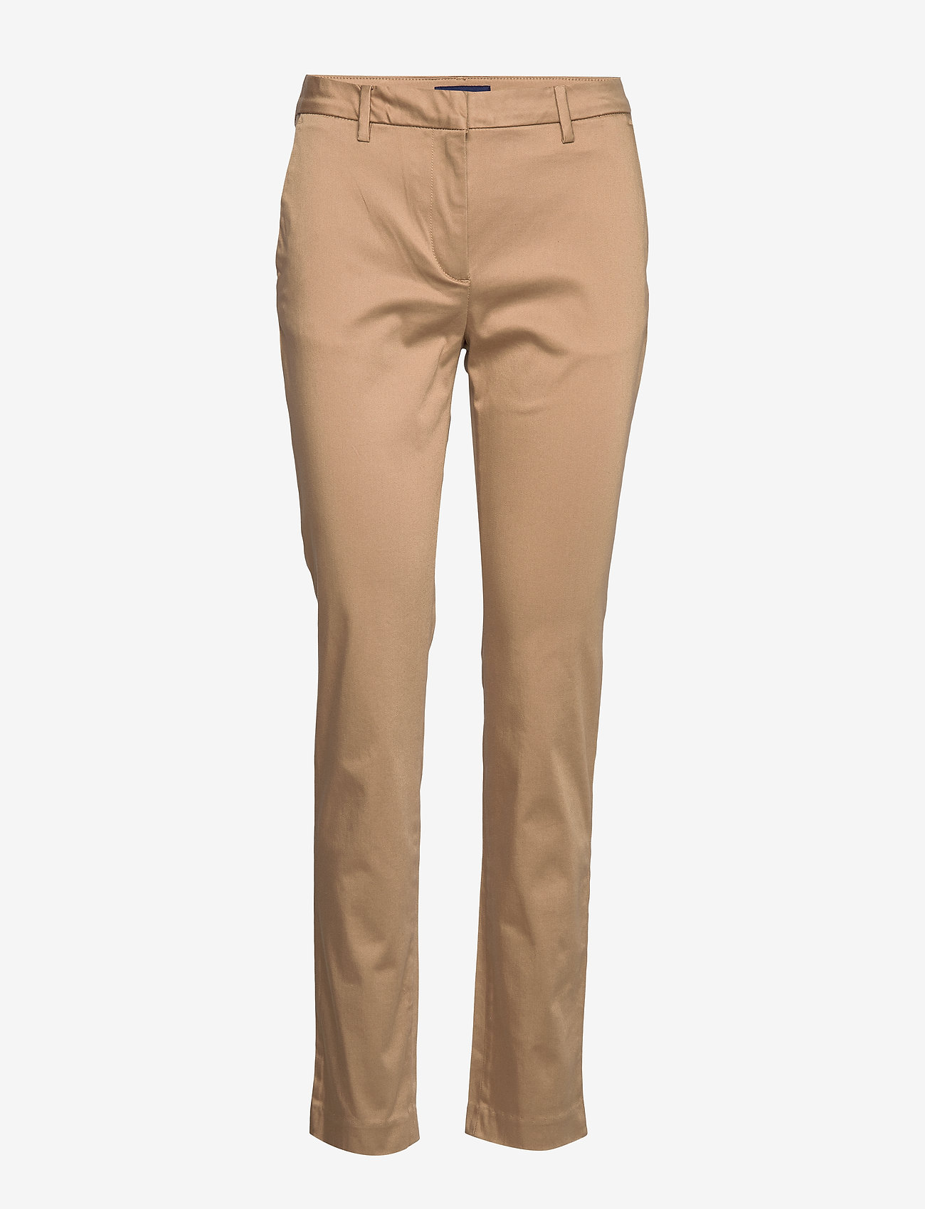 GANT - D1. TP SATIN SLACK - warm khaki - 0