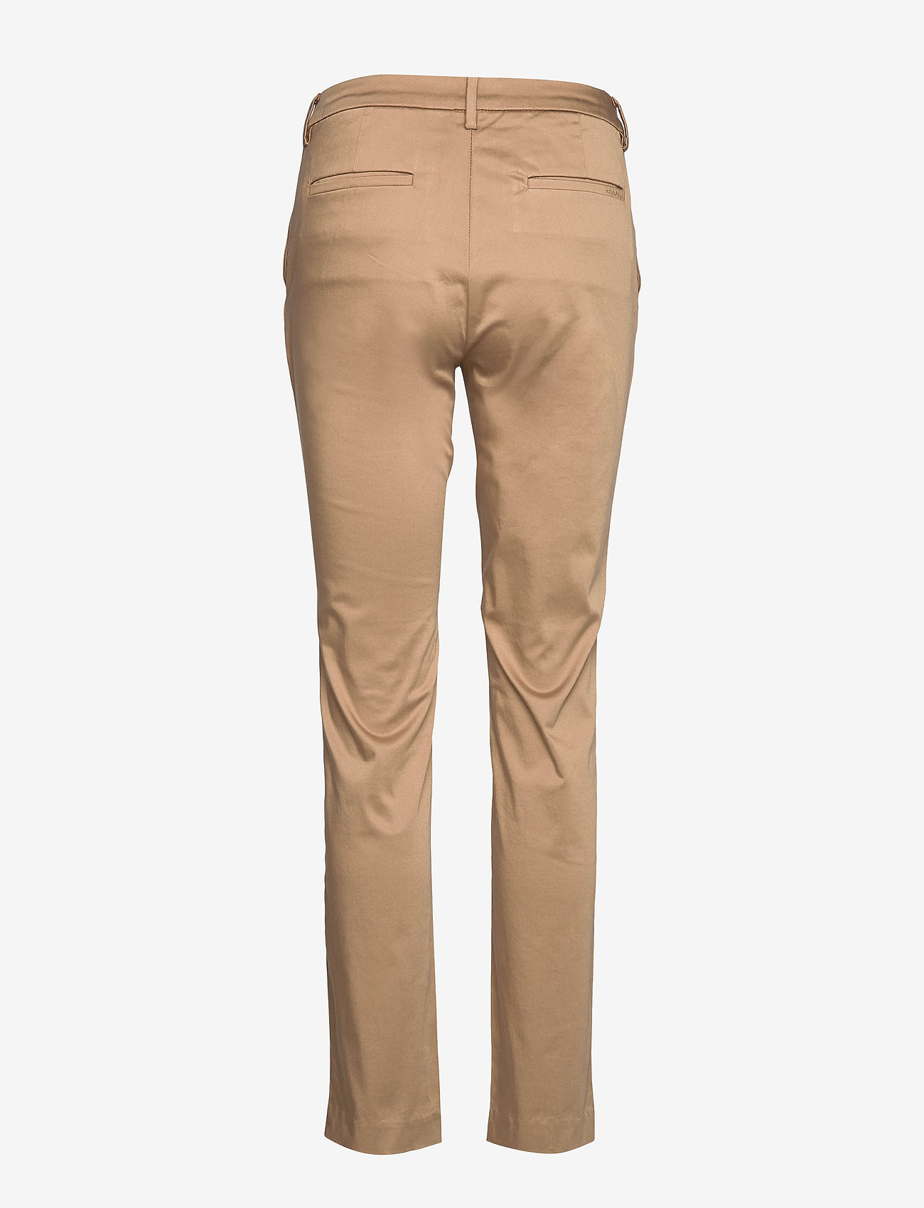 GANT - D1. TP SATIN SLACK - warm khaki - 1