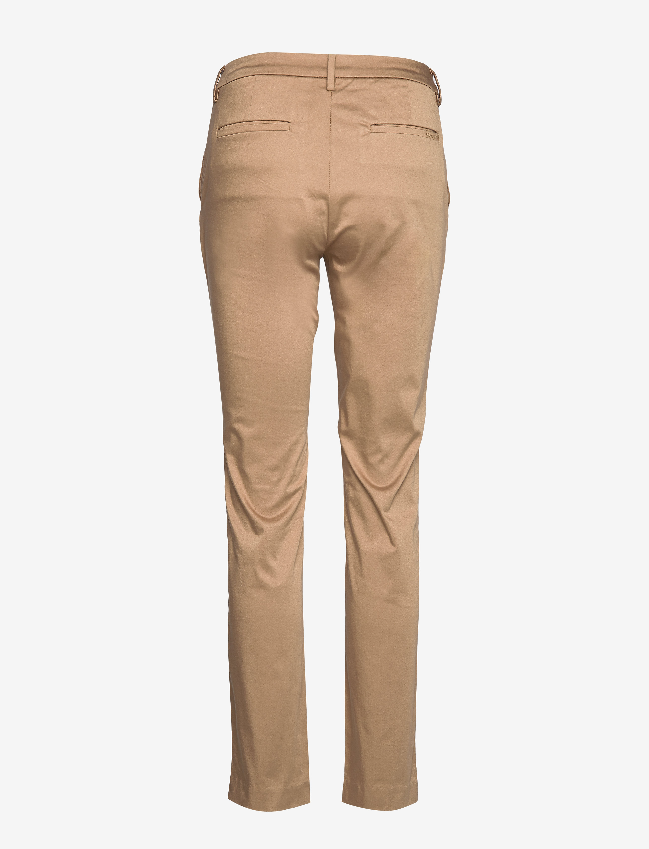 GANT - D1. TP SATIN SLACK - warm khaki - 1