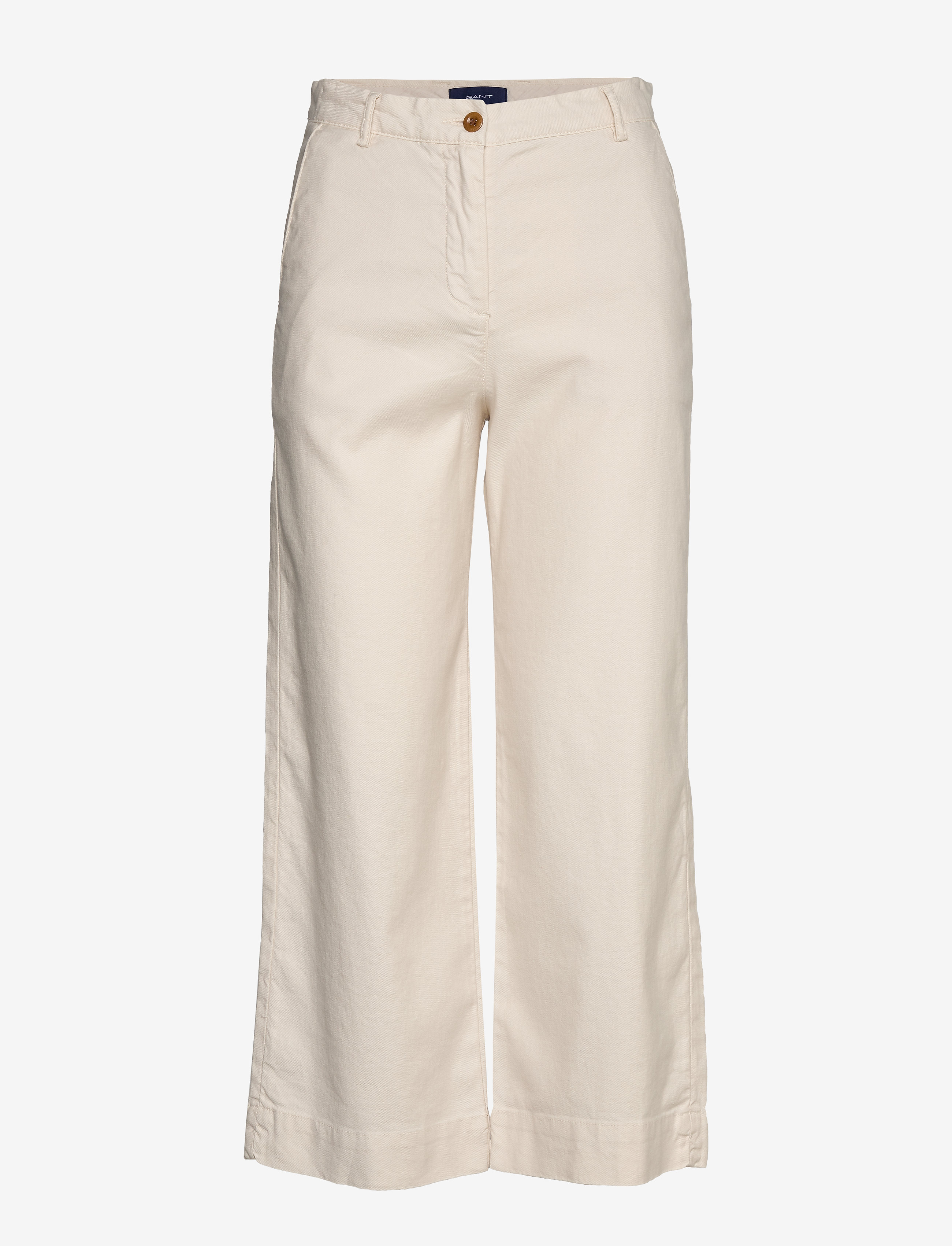 GANT - D1. HW SUMMER LINEN PANT - putty - 0