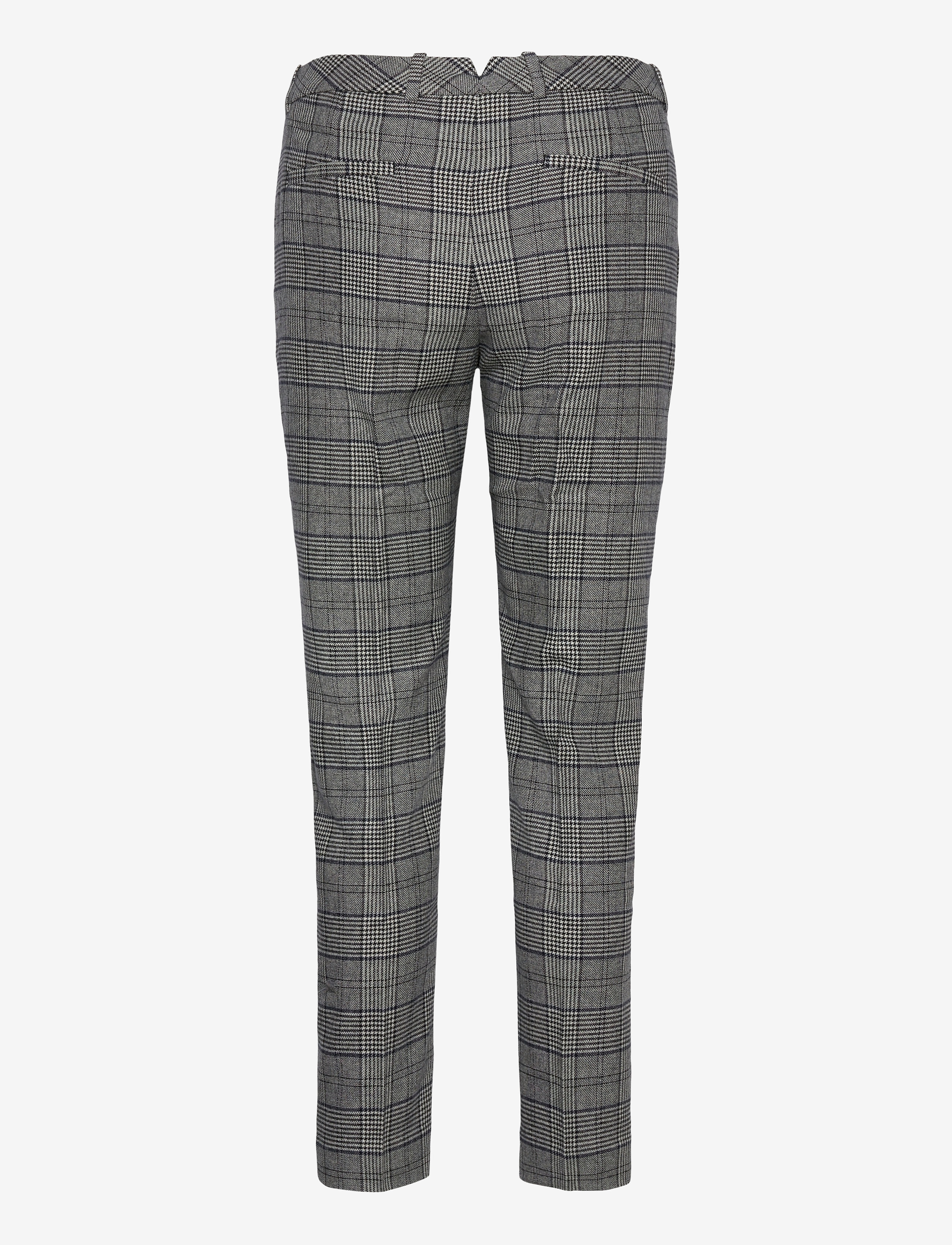 GANT - D1. CHECKED CLASSIC TAPERED PANT - evening blue - 1