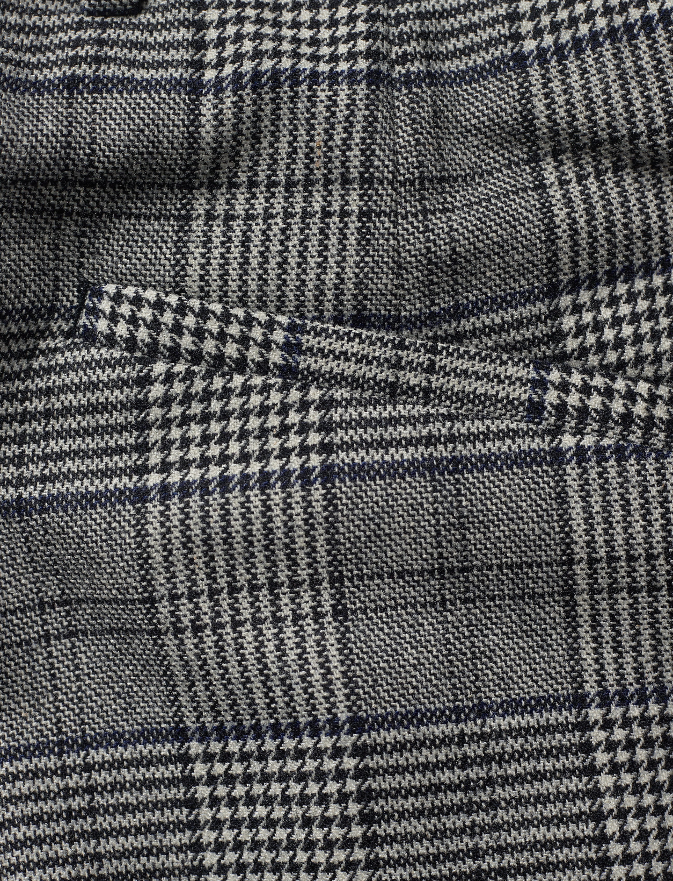 GANT - D1. CHECKED CLASSIC TAPERED PANT - evening blue - 4