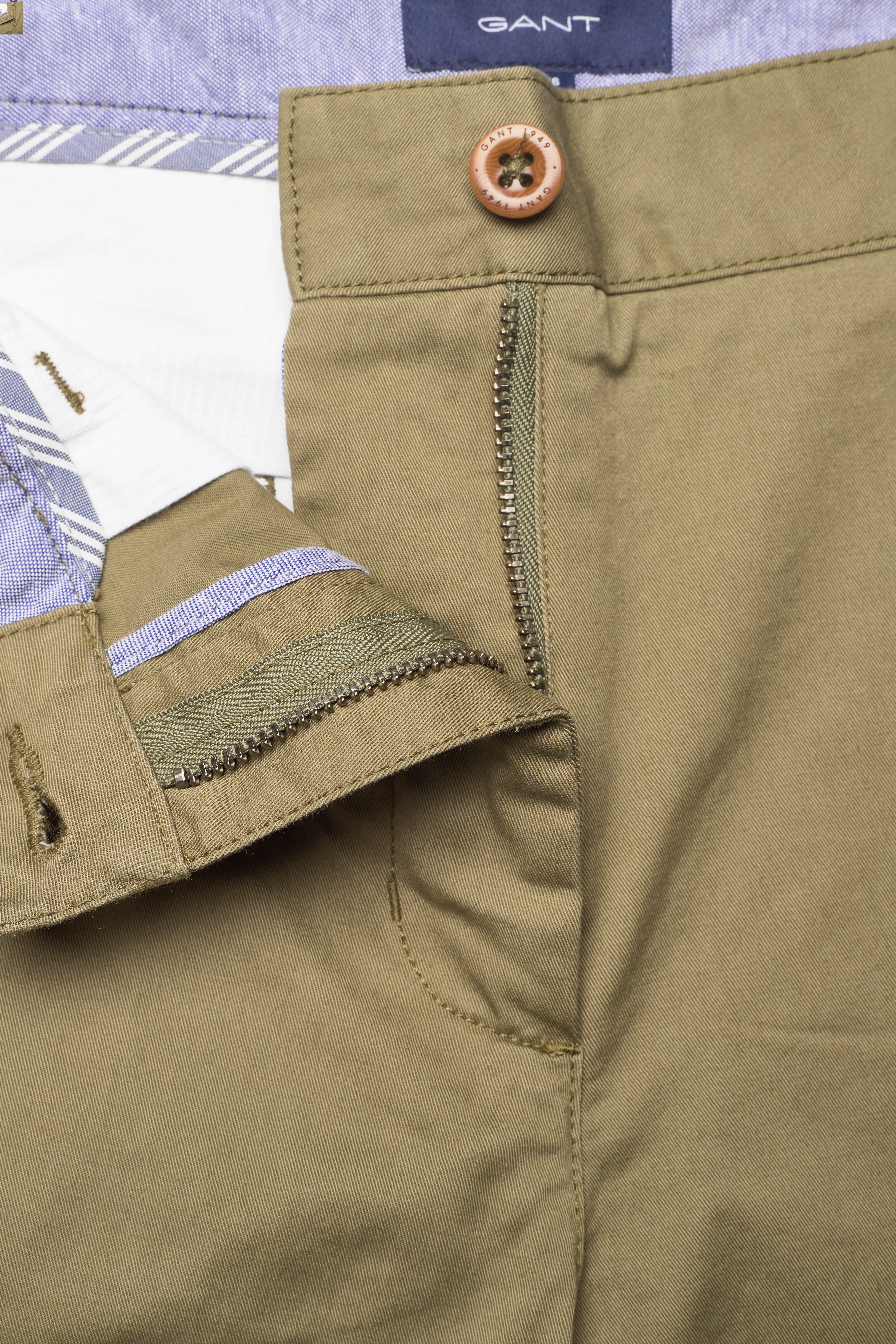 GANT - FRYDA CLASSIC CHINOS - utility green - 3