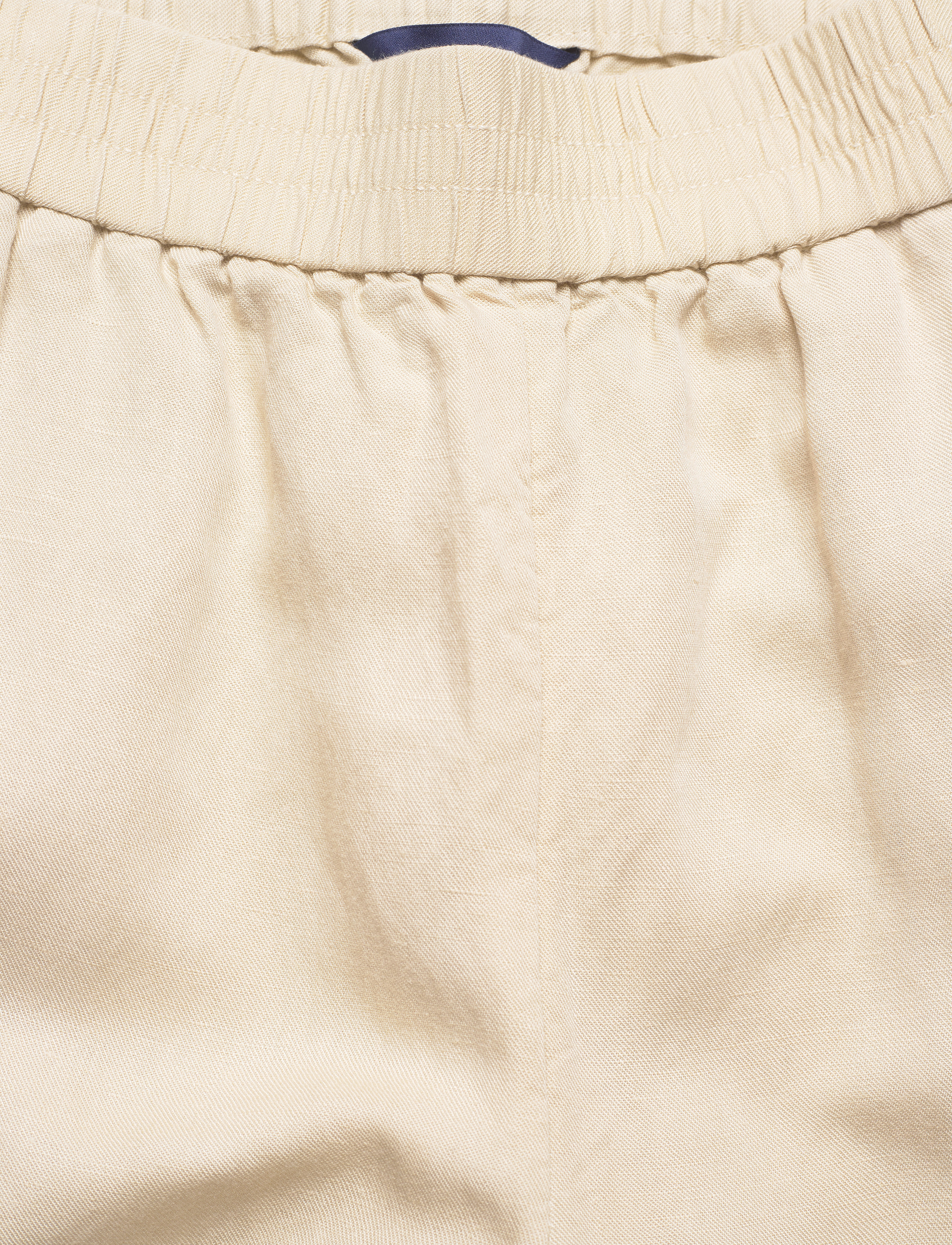 GANT - LINEN VISCOSE PULL-ON PANTS - desert beige - 3