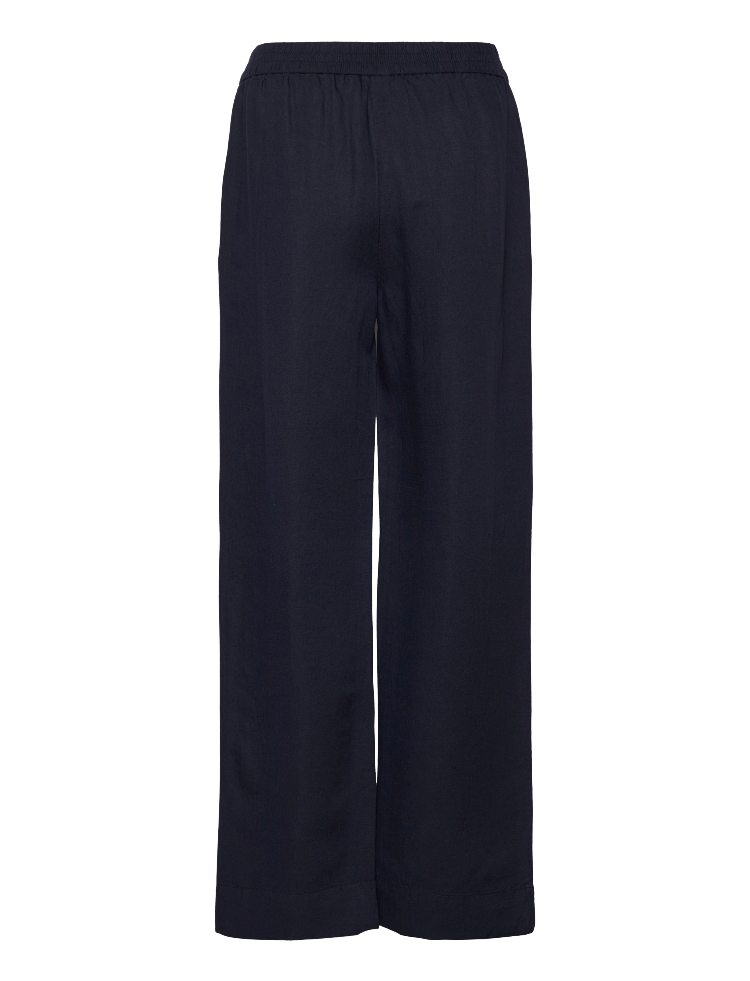 GANT - LINEN VISCOSE PULL-ON PANTS - evening blue - 1