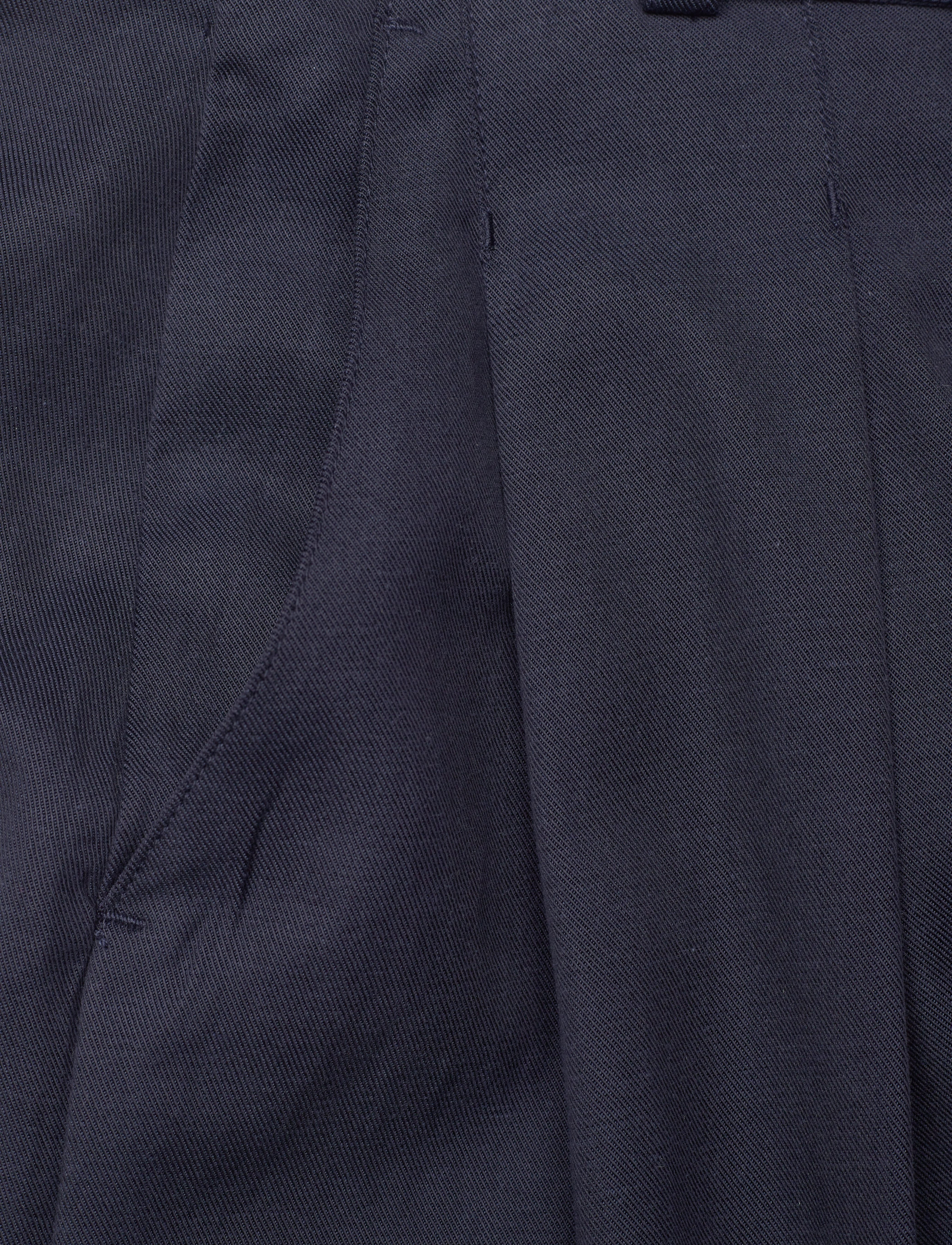 Gant - D2. HW PLEATED FLUID CHINOS - evening blue - 2