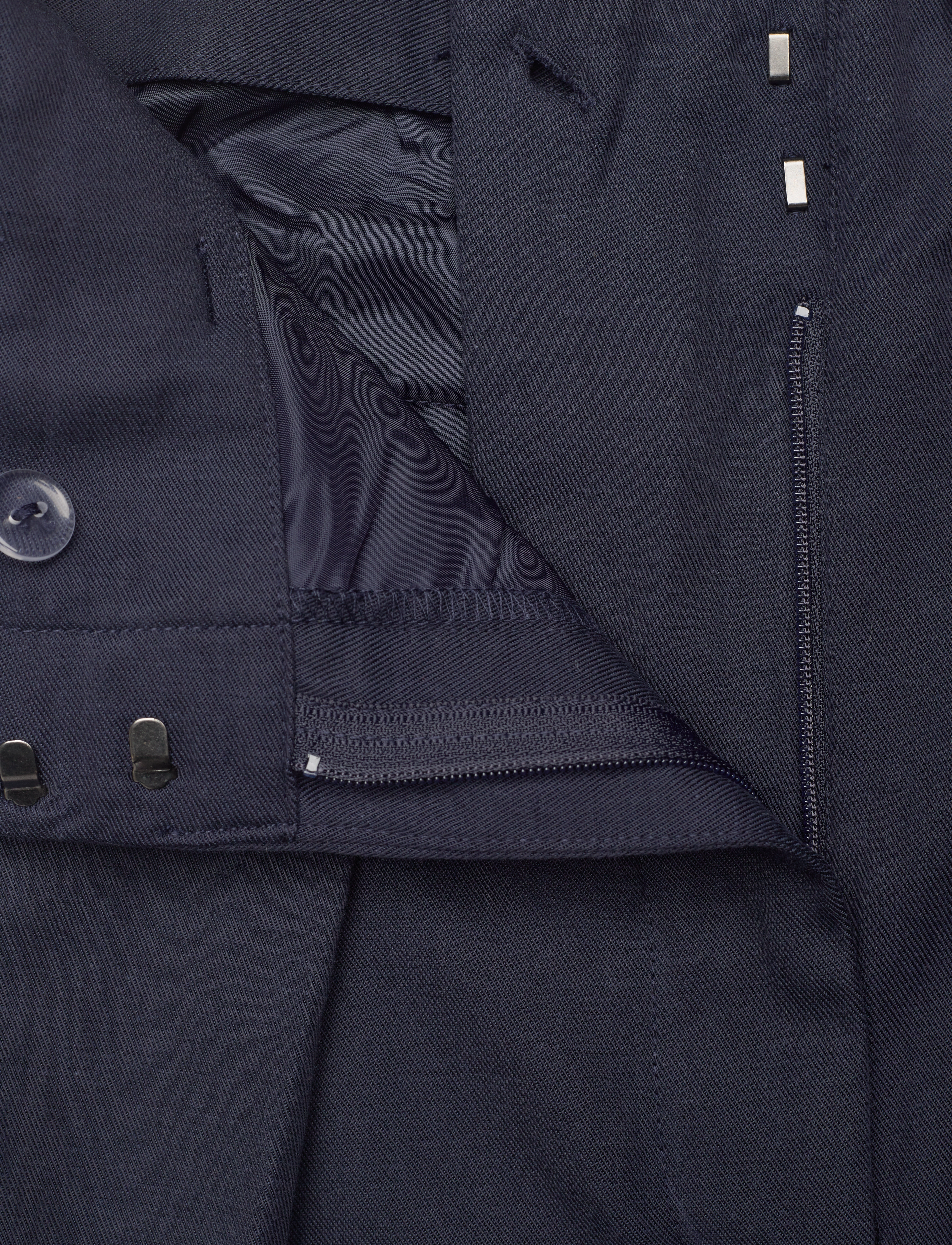 Gant - D2. HW PLEATED FLUID CHINOS - evening blue - 3