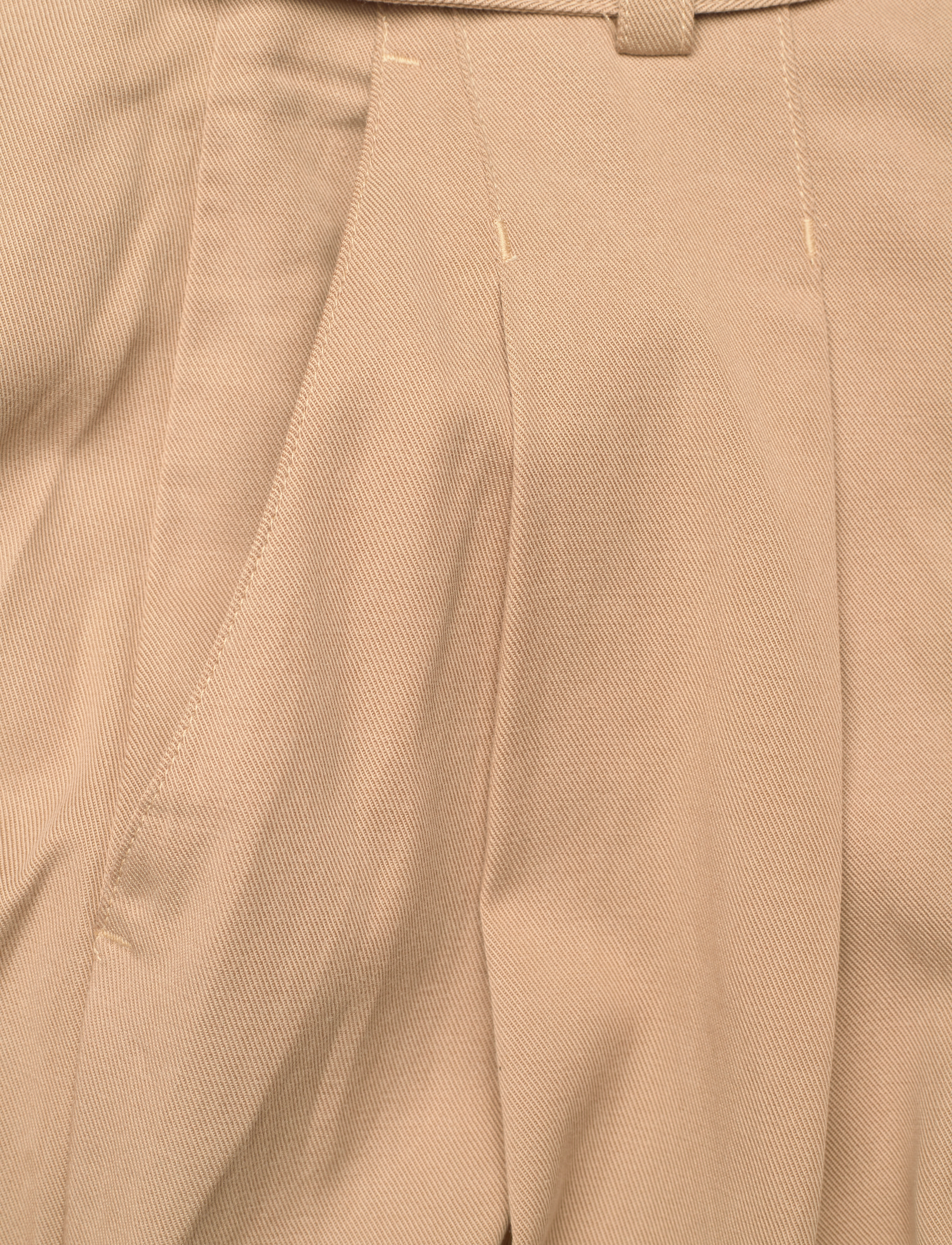 GANT - D2. HW PLEATED FLUID CHINOS - hazelwood beige - 2