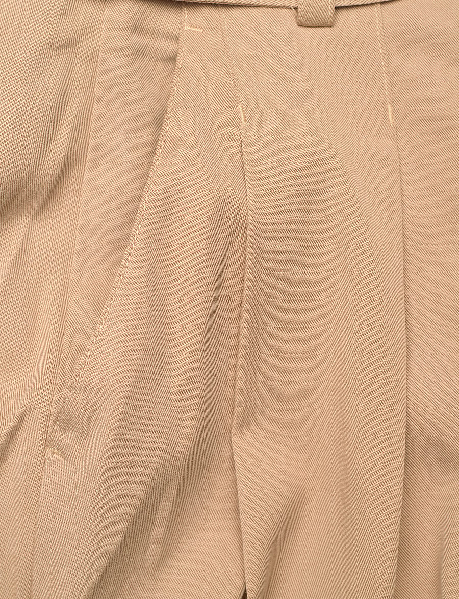 Gant - D2. HW PLEATED FLUID CHINOS - hazelwood beige - 2