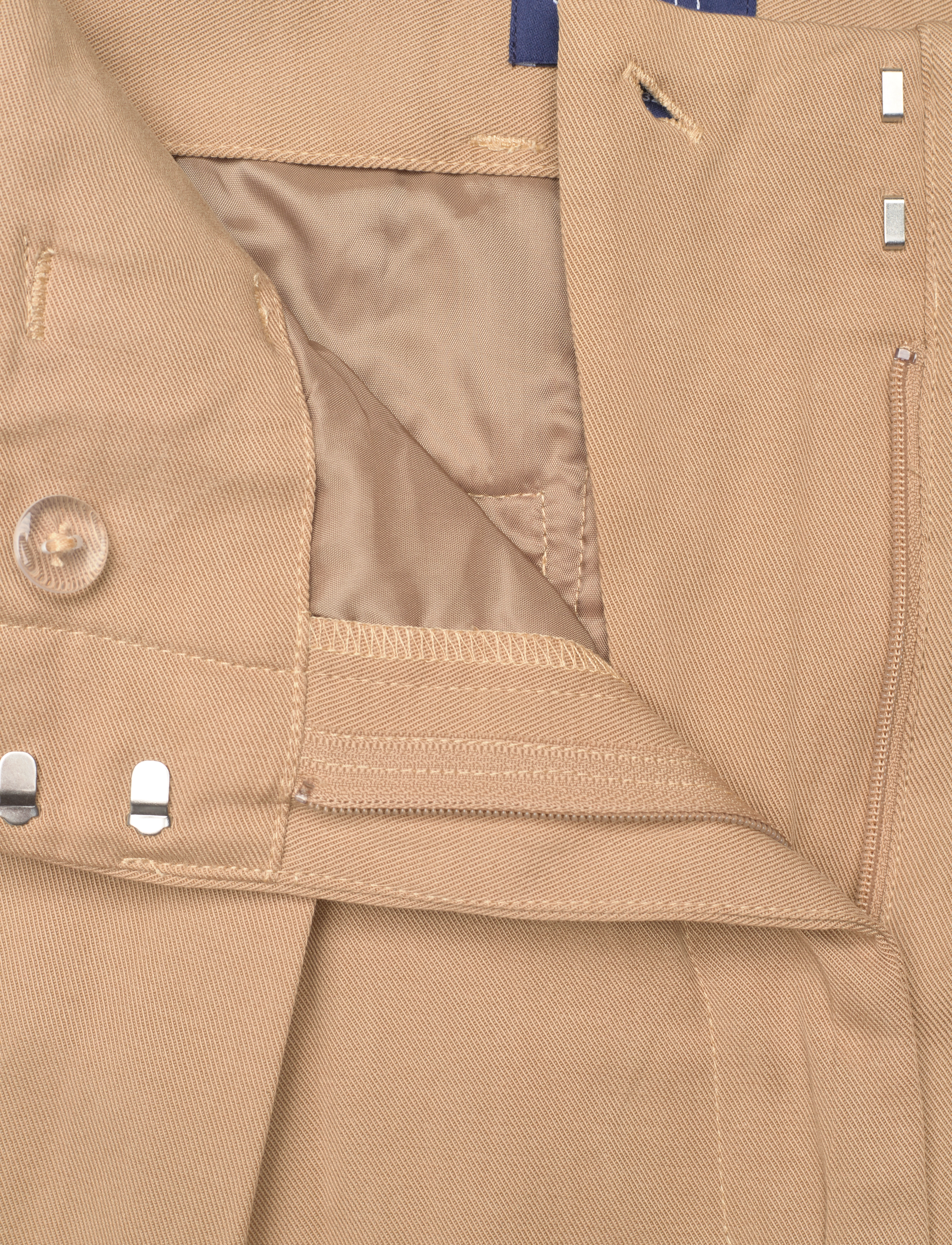 GANT - D2. HW PLEATED FLUID CHINOS - hazelwood beige - 3