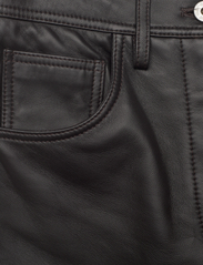 GANT - D2. HW CROPPED LEATHER PANT - leather trousers - cocoa bean - 2