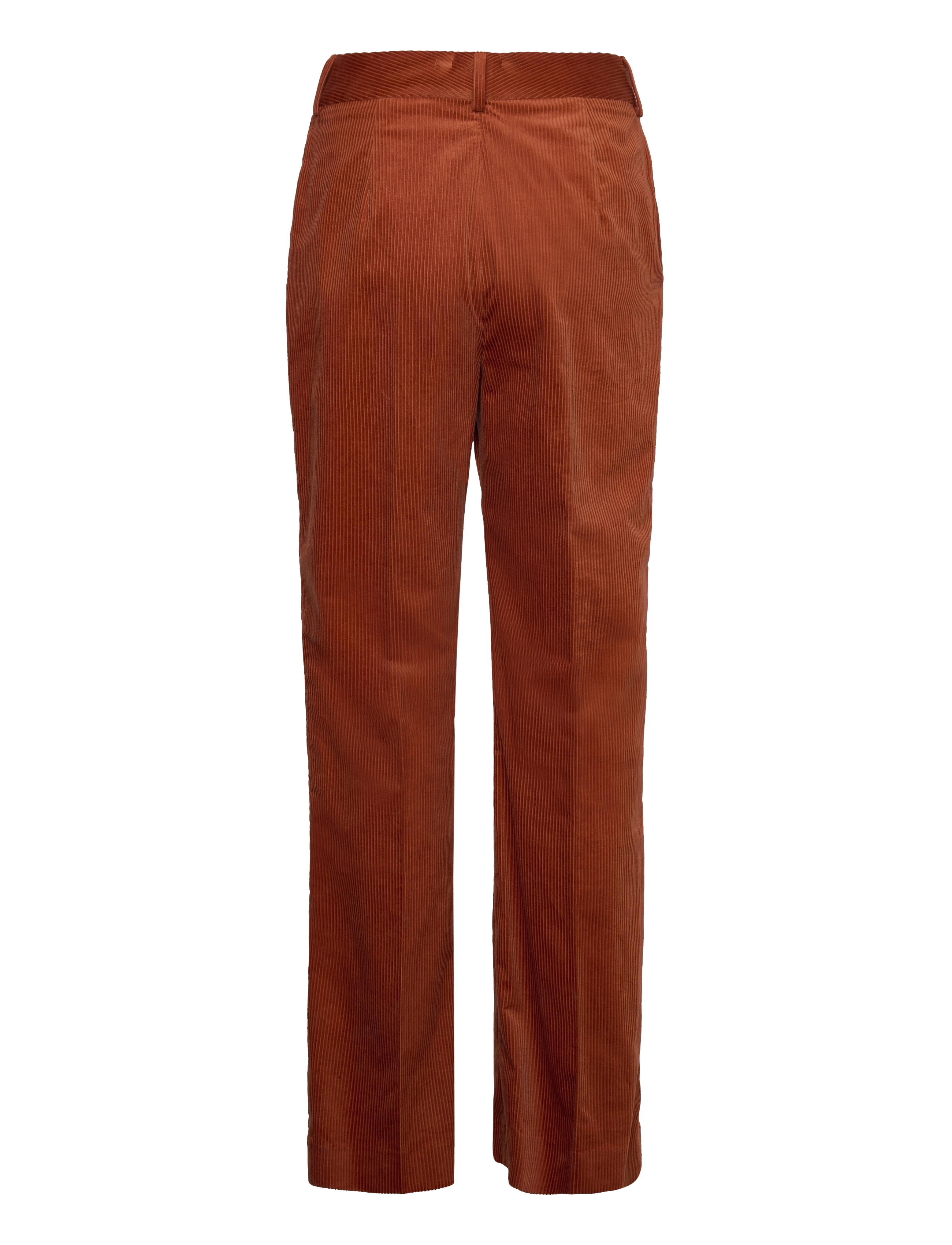 GANT - D2. HW FLARE CORD PANTS - dark ochre - 1