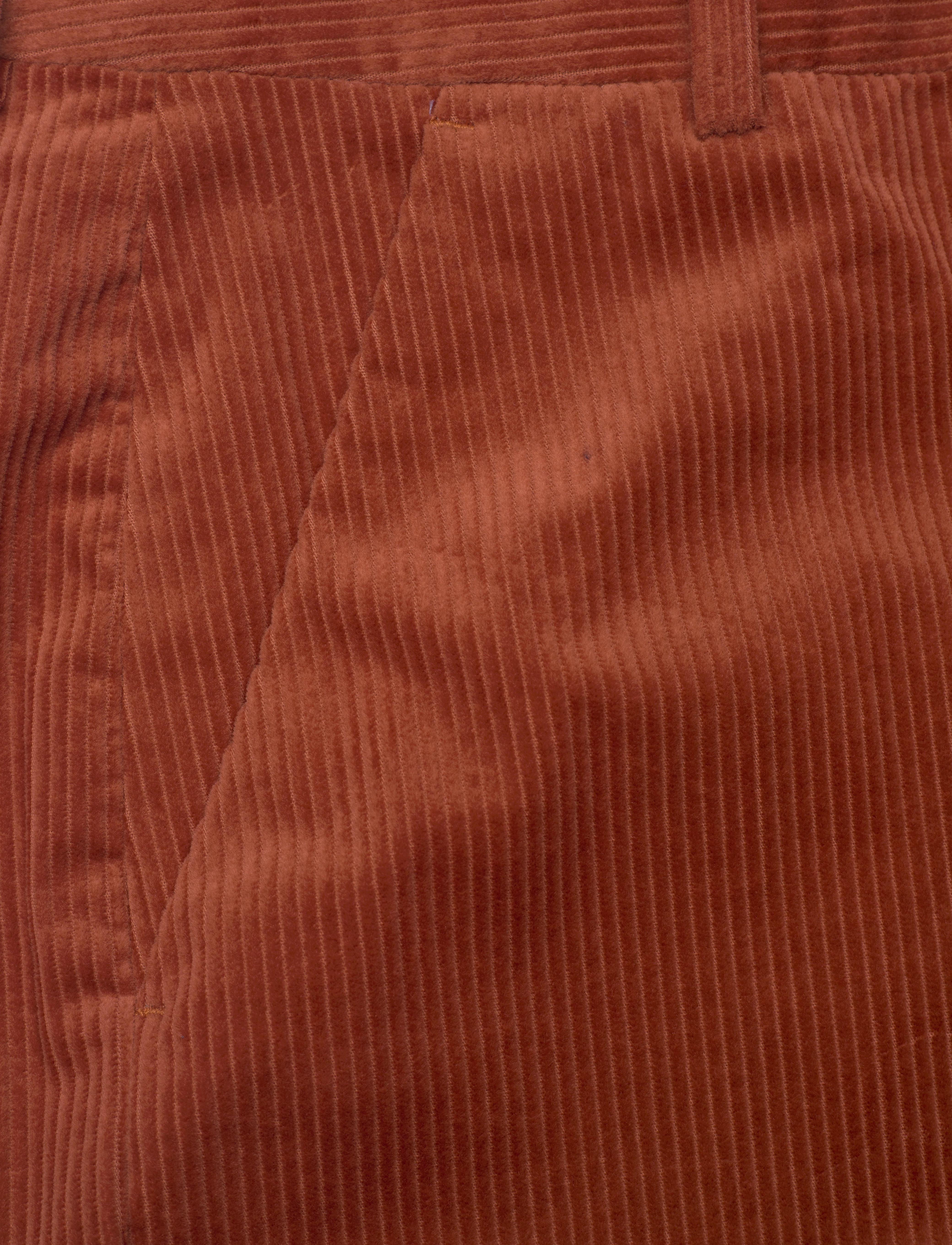 GANT - D2. HW FLARE CORD PANTS - dark ochre - 2
