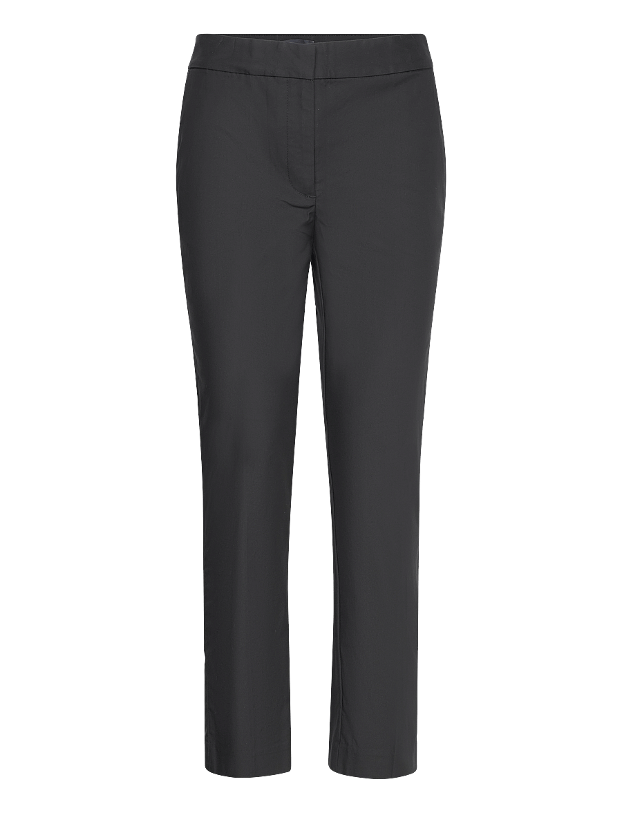 Gant - SLIM SLACK - pantalons slim fit - ebony black - 1
