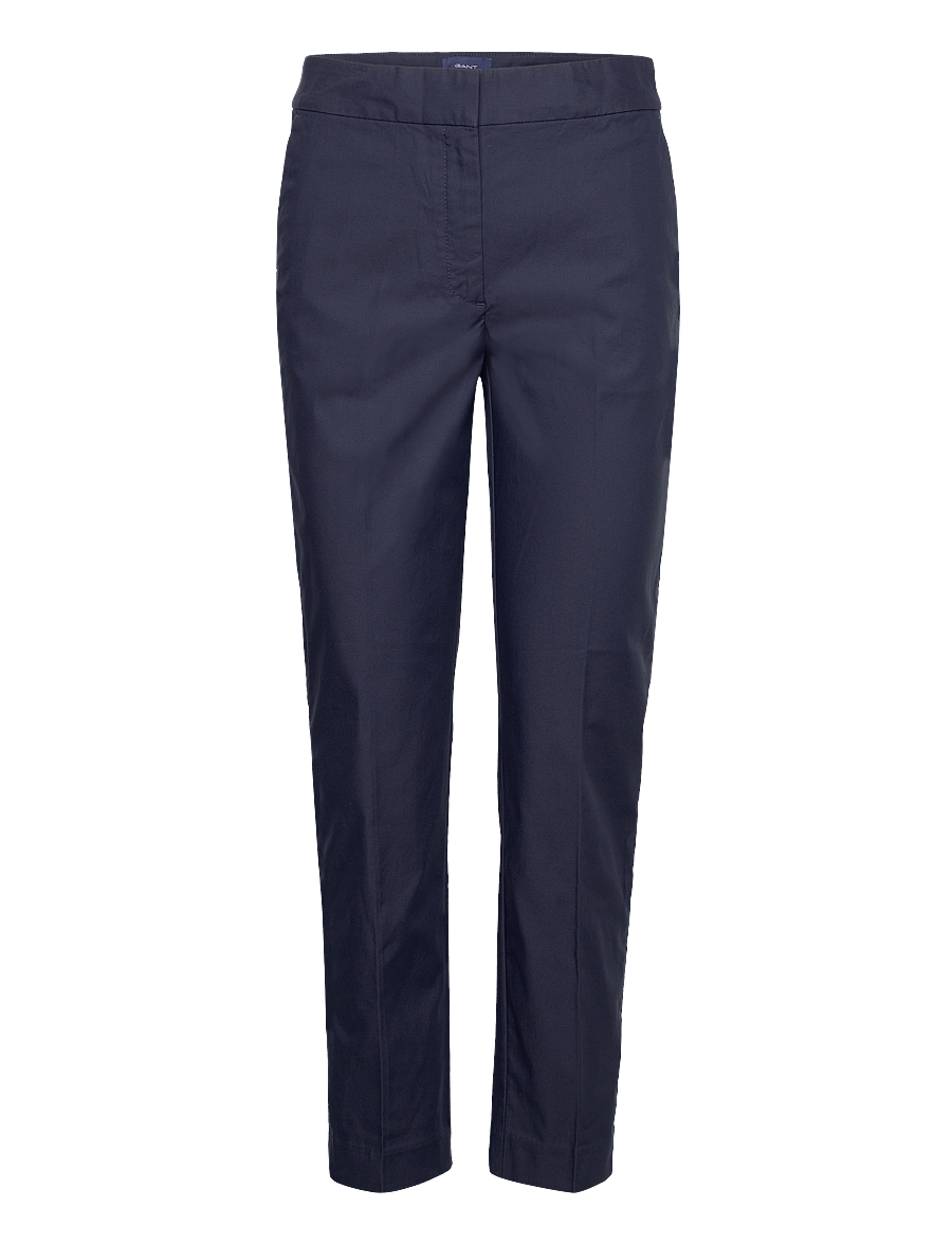 Gant - SLIM SLACK - slim fit trousers - evening blue - 1