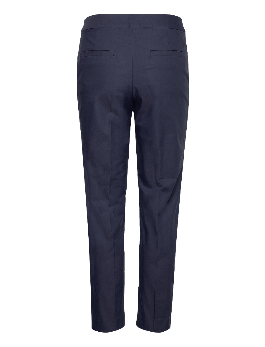 Gant - SLIM SLACK - slim fit trousers - evening blue - 2