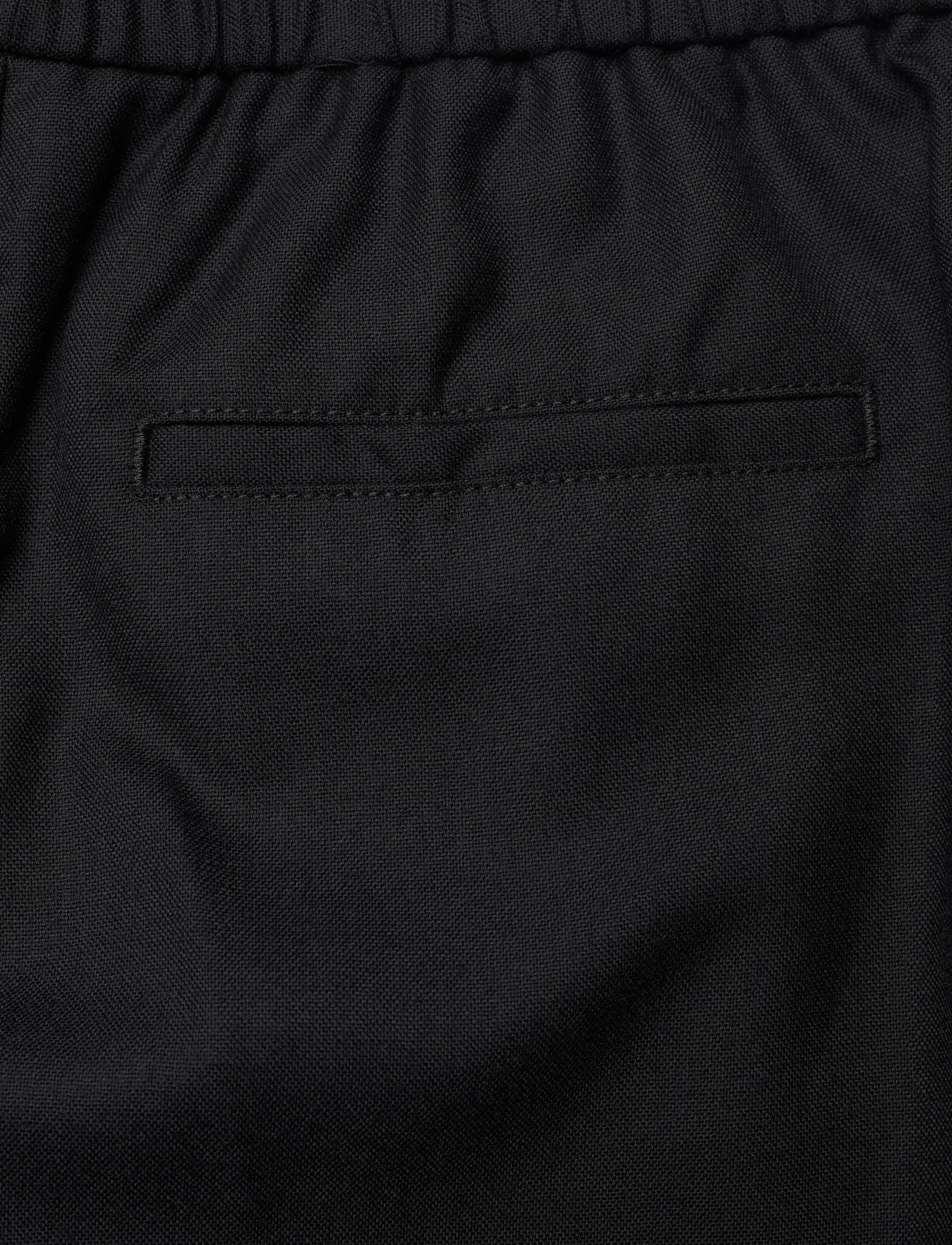 GANT - D1. STRAIGHT PULL ON PANTS - ebony black - 3