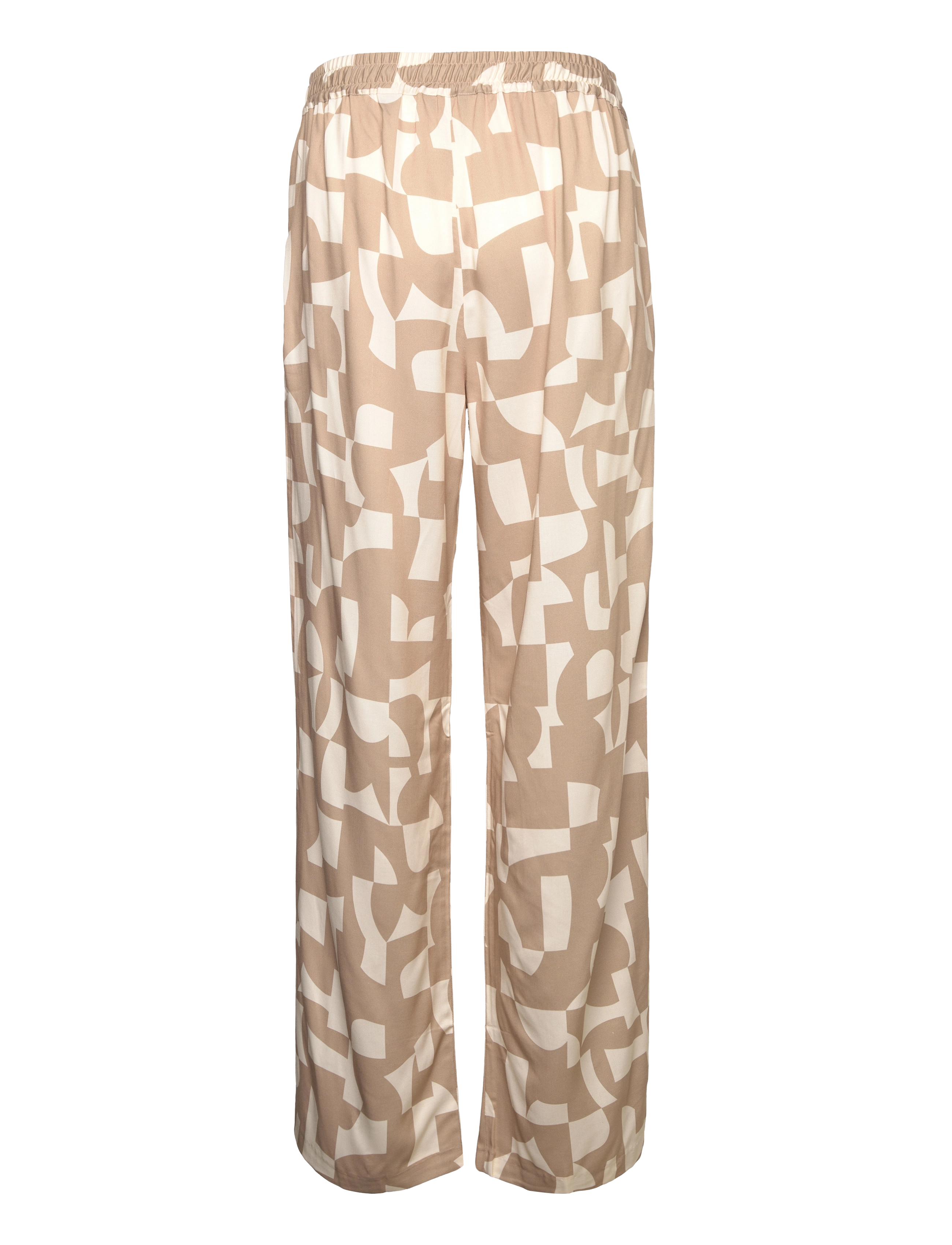 GANT - D2. GEOMETRIC PULL ON PANT - hazelwood beige - 1