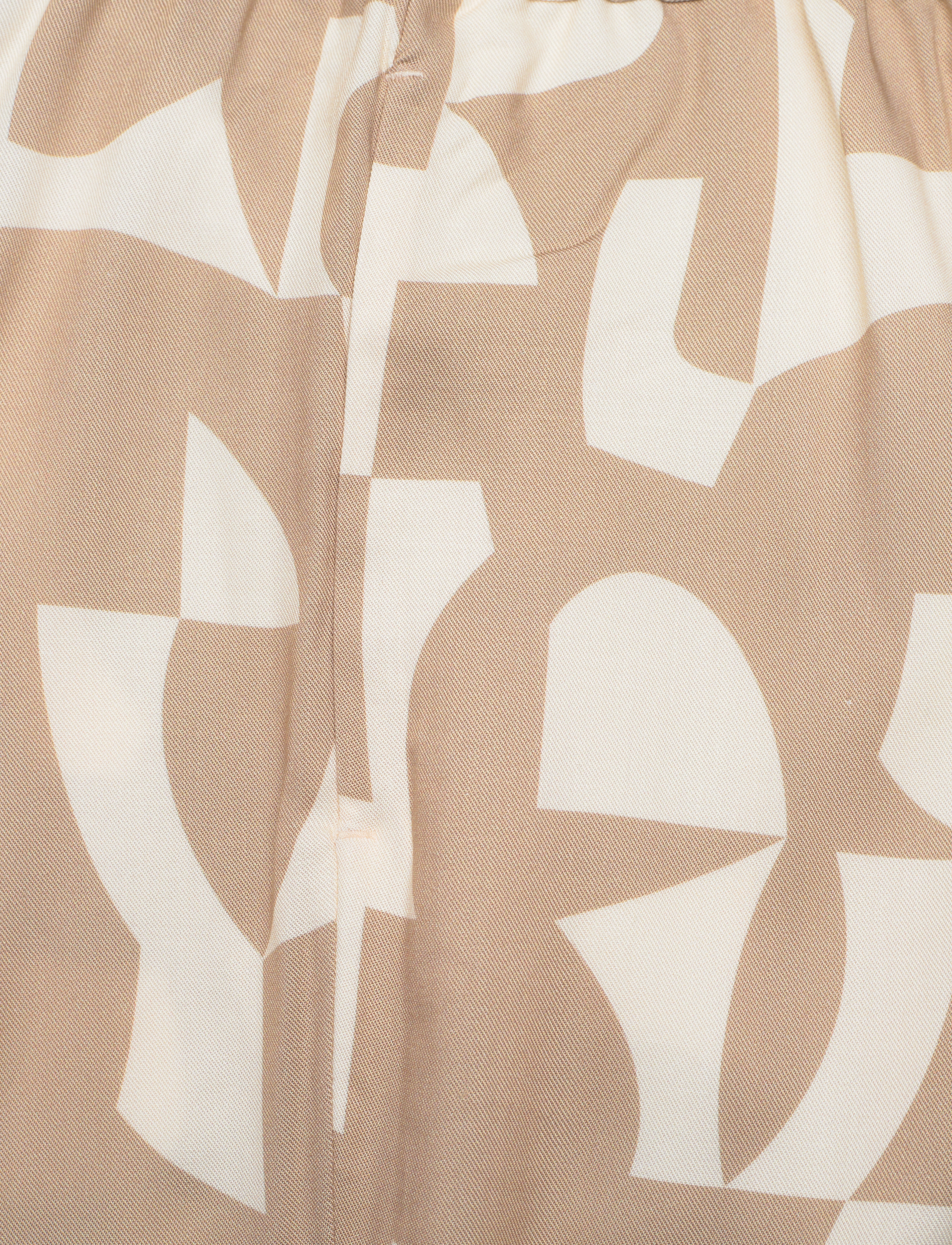 GANT - D2. GEOMETRIC PULL ON PANT - hazelwood beige - 2