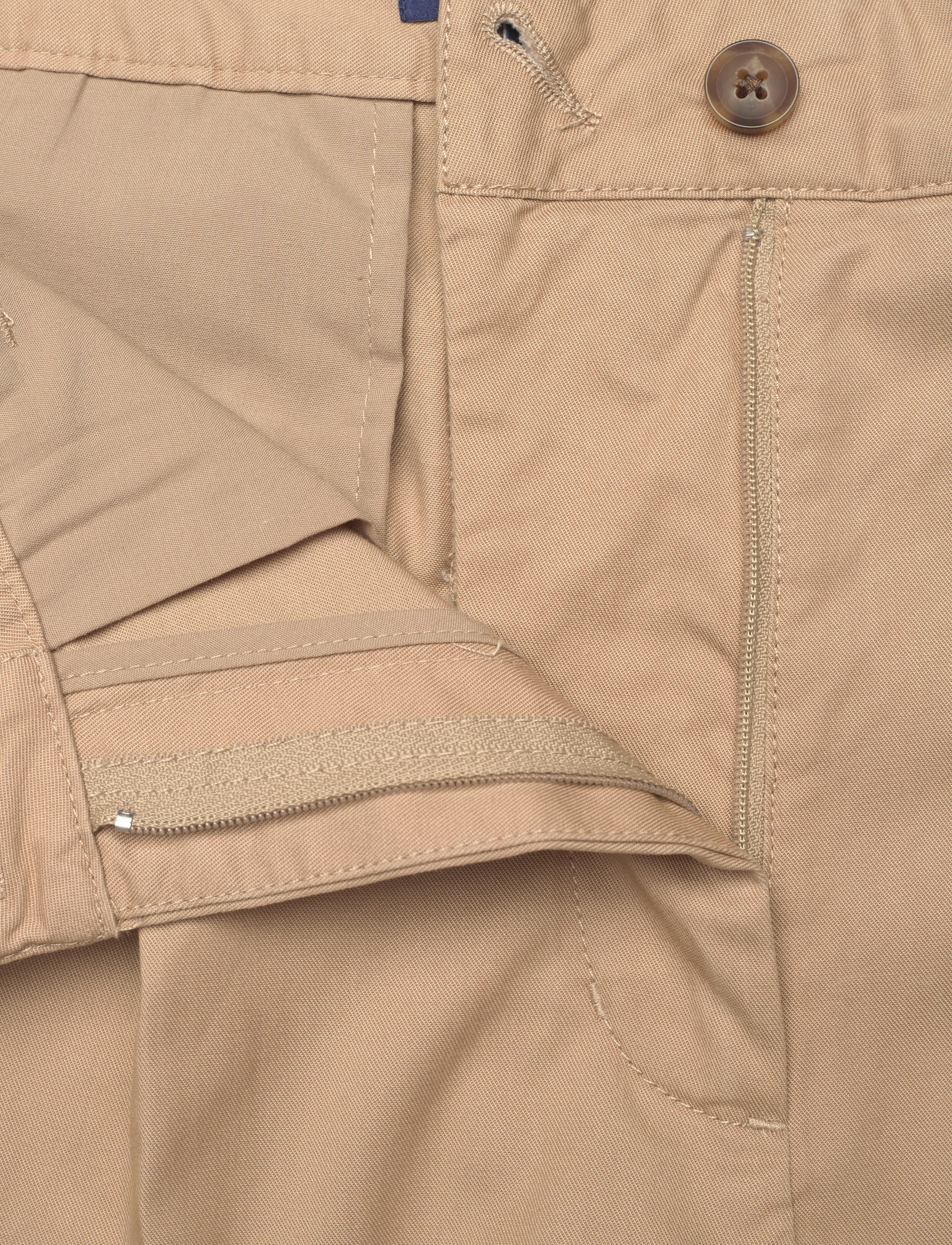 GANT - D2. RELAXED TURN UP CHINOS - dark khaki - 3