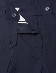 GANT - WIDE STRETCH LINEN PANT - linen trousers - evening blue - 3