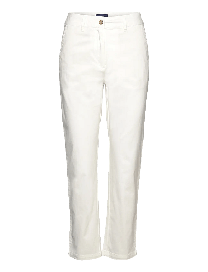 GANT - SLIM CHINOS - chinos - eggshell - 1