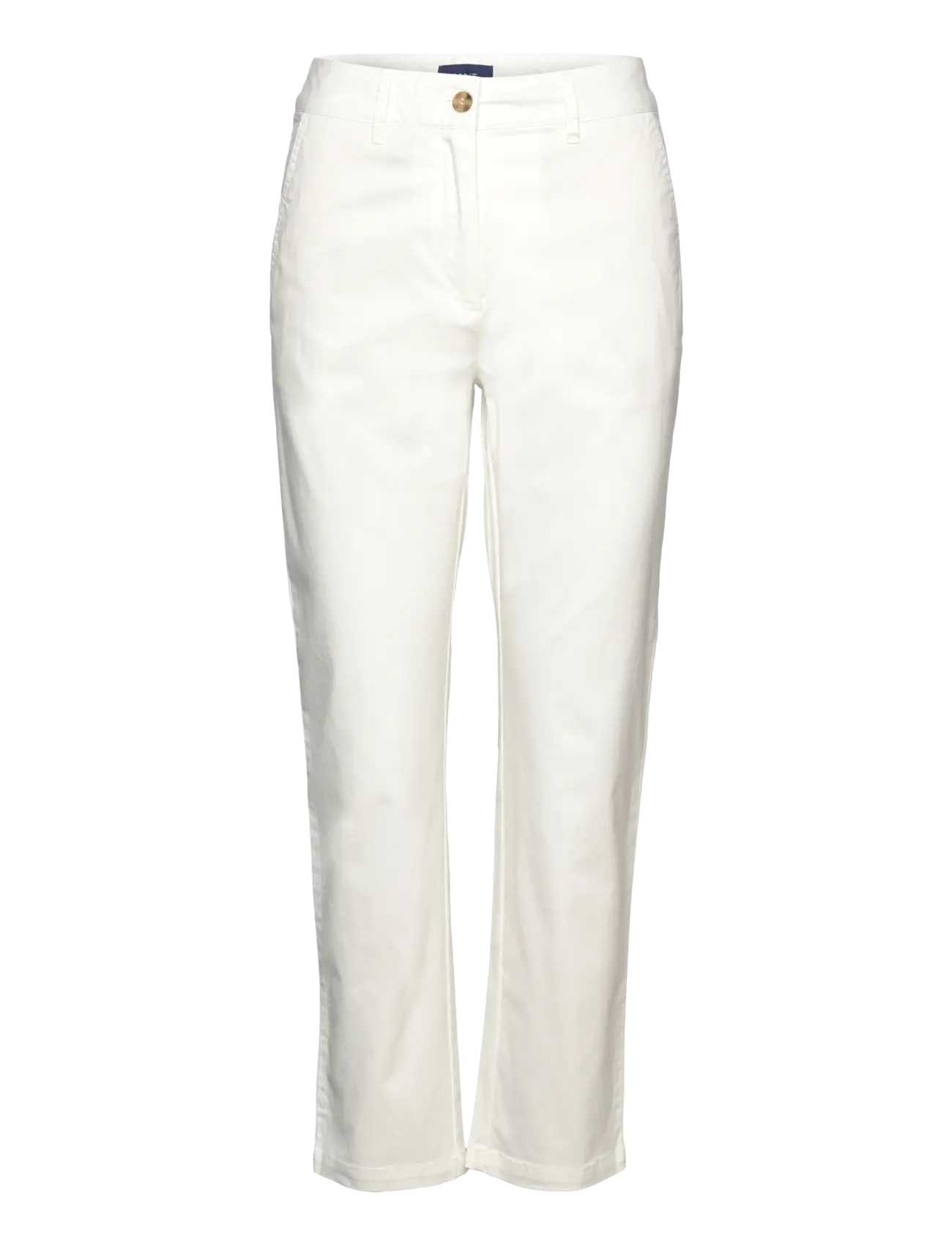 Gant SLIM CHINOS - Kläder - EGGSHELL / white