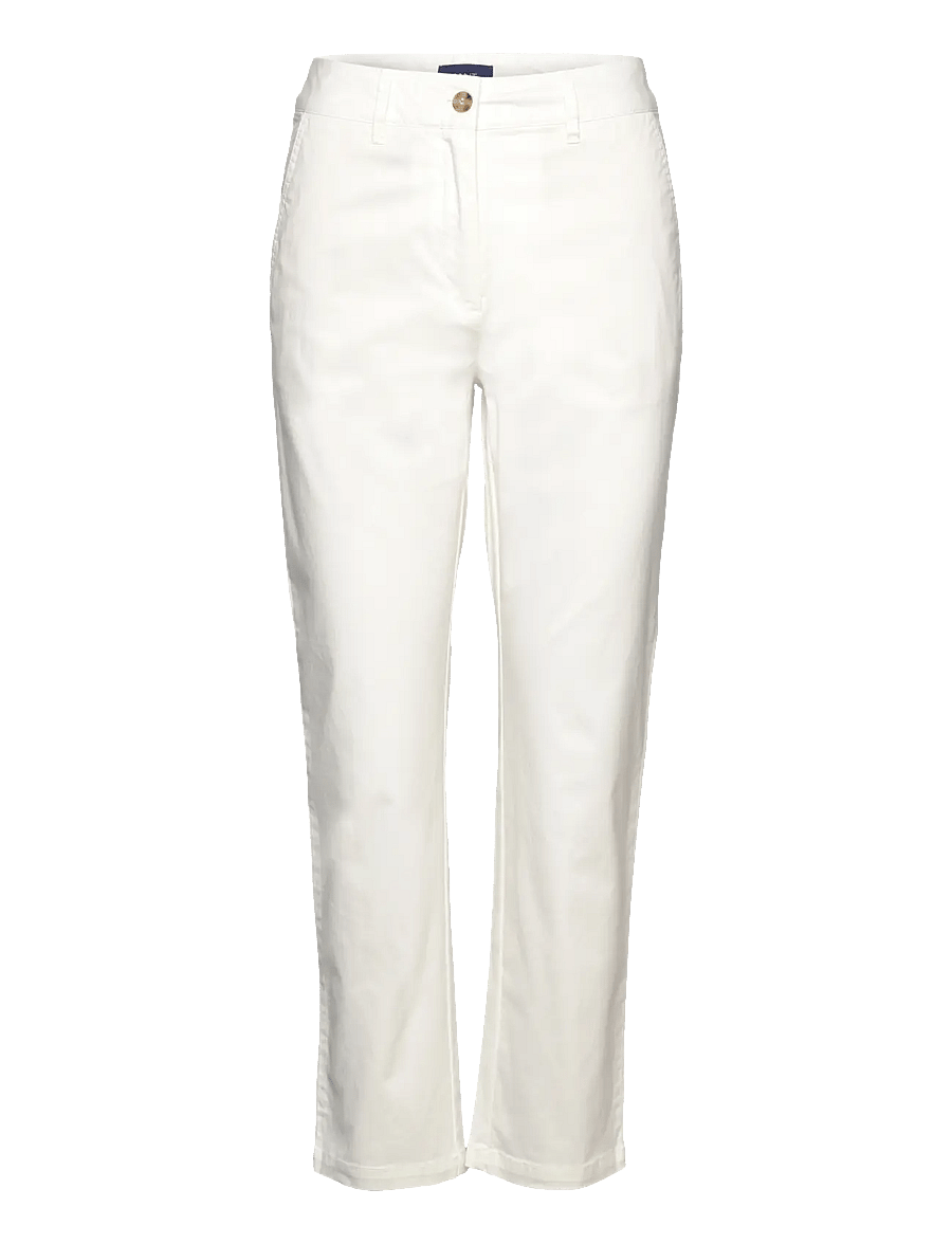 Gant - SLIM CHINOS - chinos - eggshell - 1