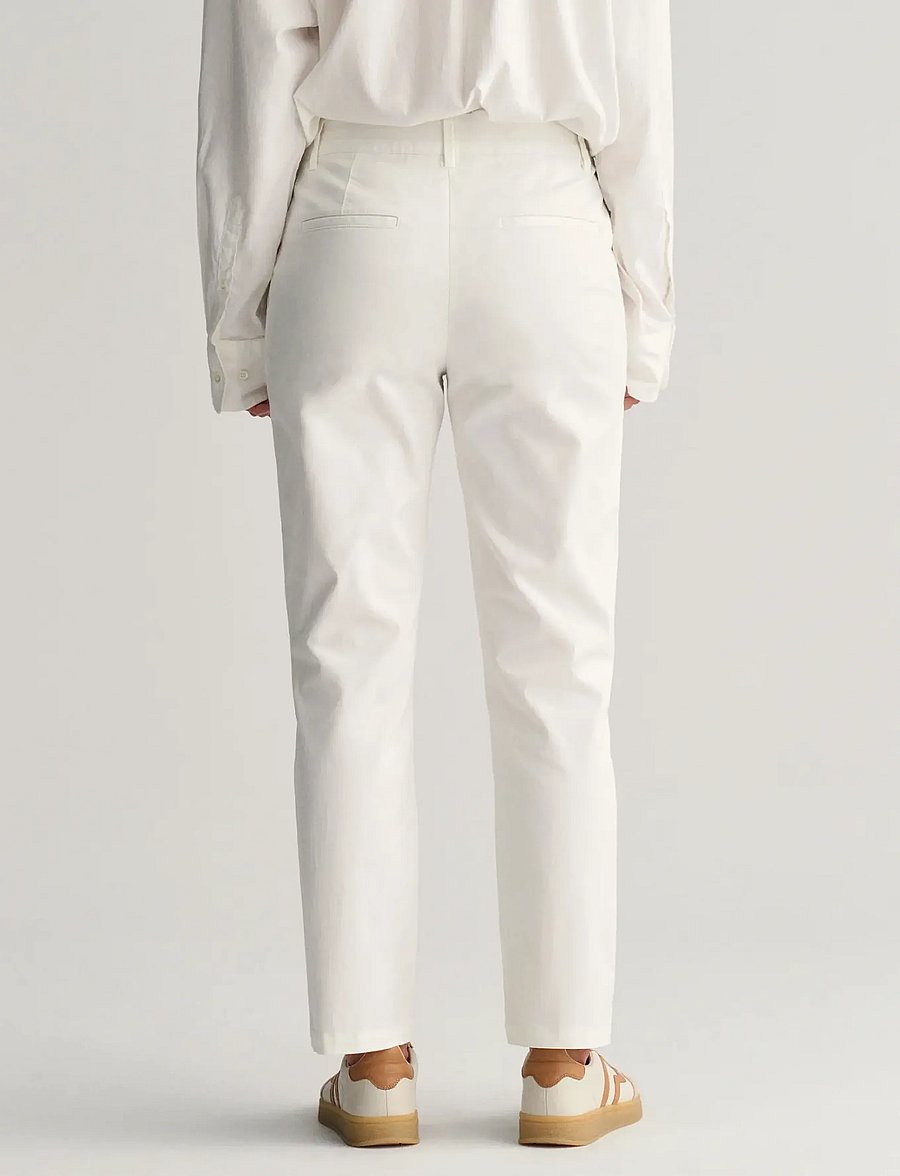 Gant - SLIM CHINOS - chinos - eggshell - 3