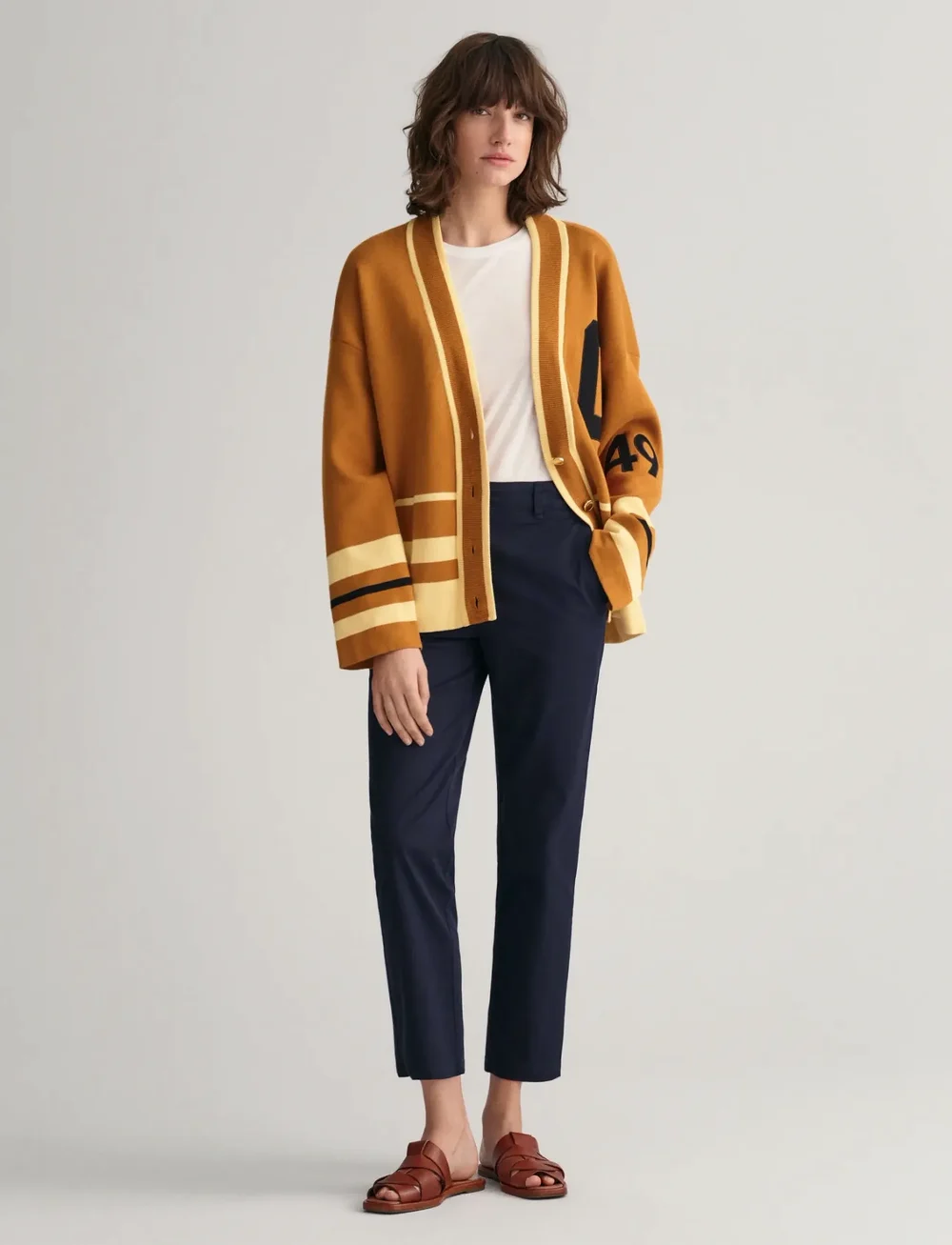 GANT - SLIM CHINOS - chino püksid - evening blue - 0