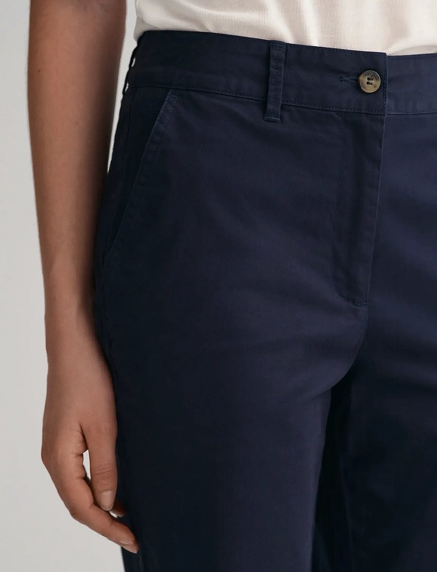 Gant - SLIM CHINOS - chinos - evening blue - 4