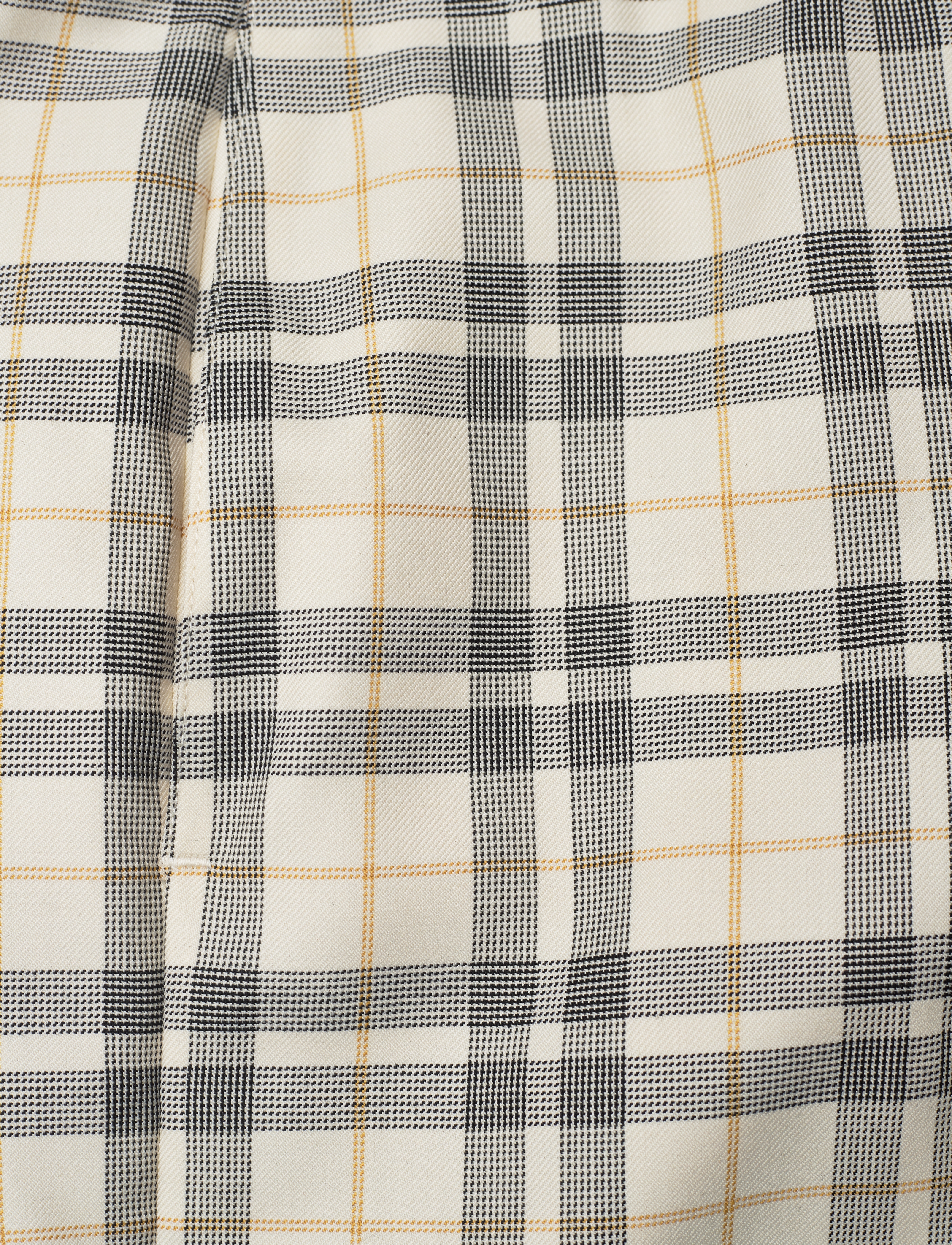 Gant - LOW RISE STRAIGHT CHECKED PANTS - spodnie proste - linen - 2