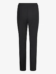 GANT - SLIM PINTUCK ZIP PANTS - slim fit bukser - ebony black - 1