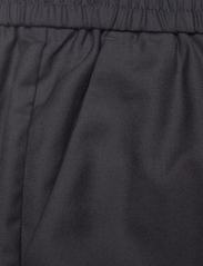 GANT - RELAXED PULL ON PANTS - bikses ar platām starām - ebony black - 2