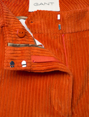 GANT - HW WIDE LEG CORD PANTS - brede jeans - pumpkin orange - 3