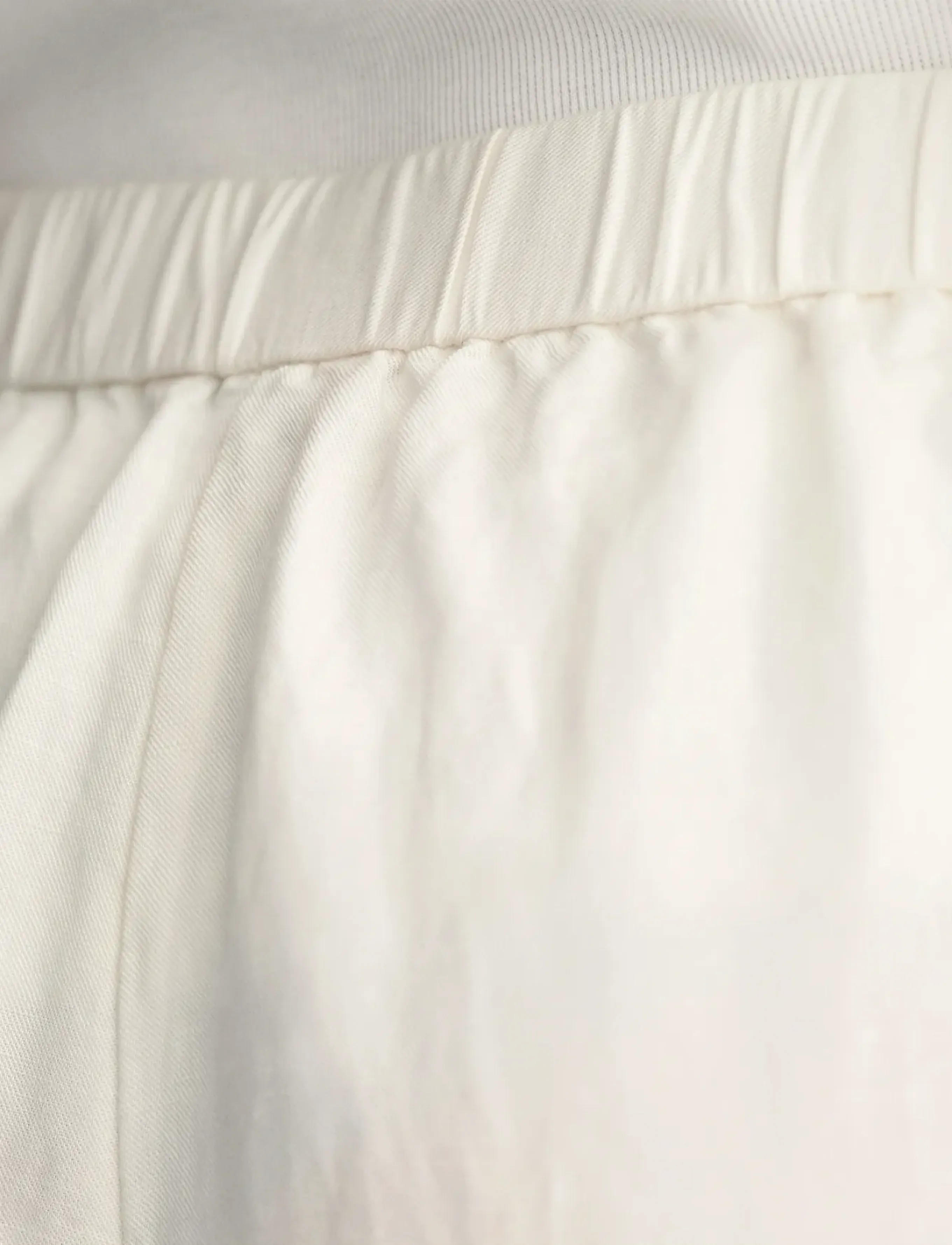 GANT - REL LINEN BLEND PULL ON PANTS - eggshell - 4