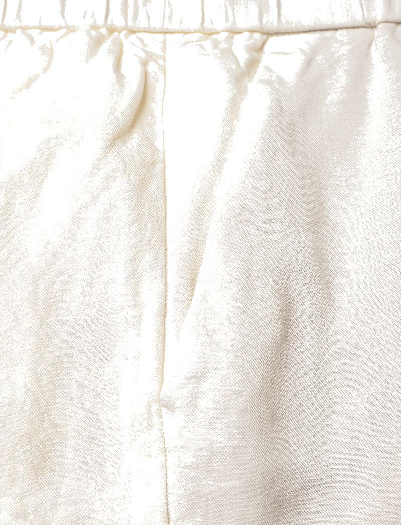 GANT - REL LINEN BLEND PULL ON PANTS - hørbukser - eggshell - 2