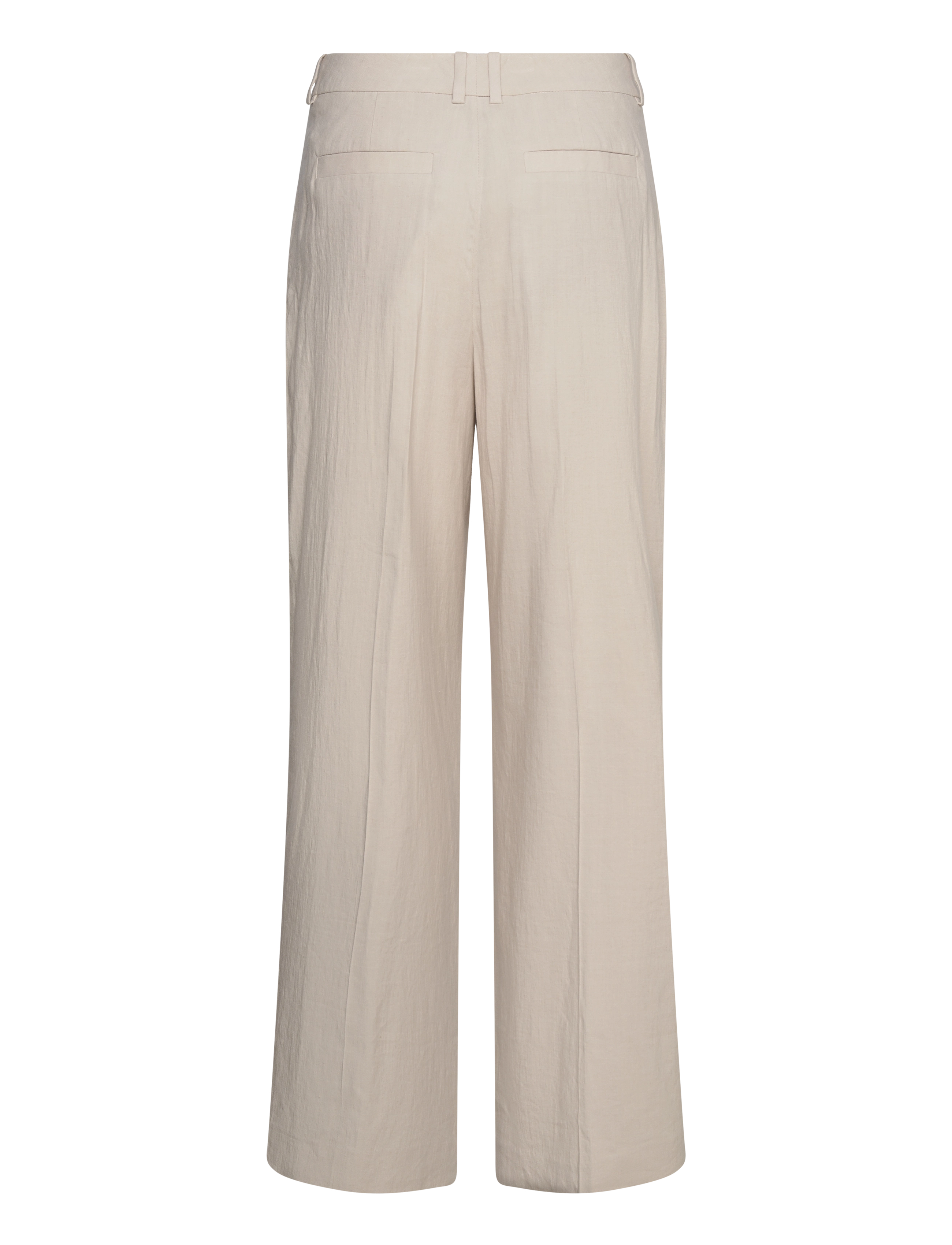 Gant - REL STRETCH LINEN TAILORED PANT - linased püksid - soft oat - 2