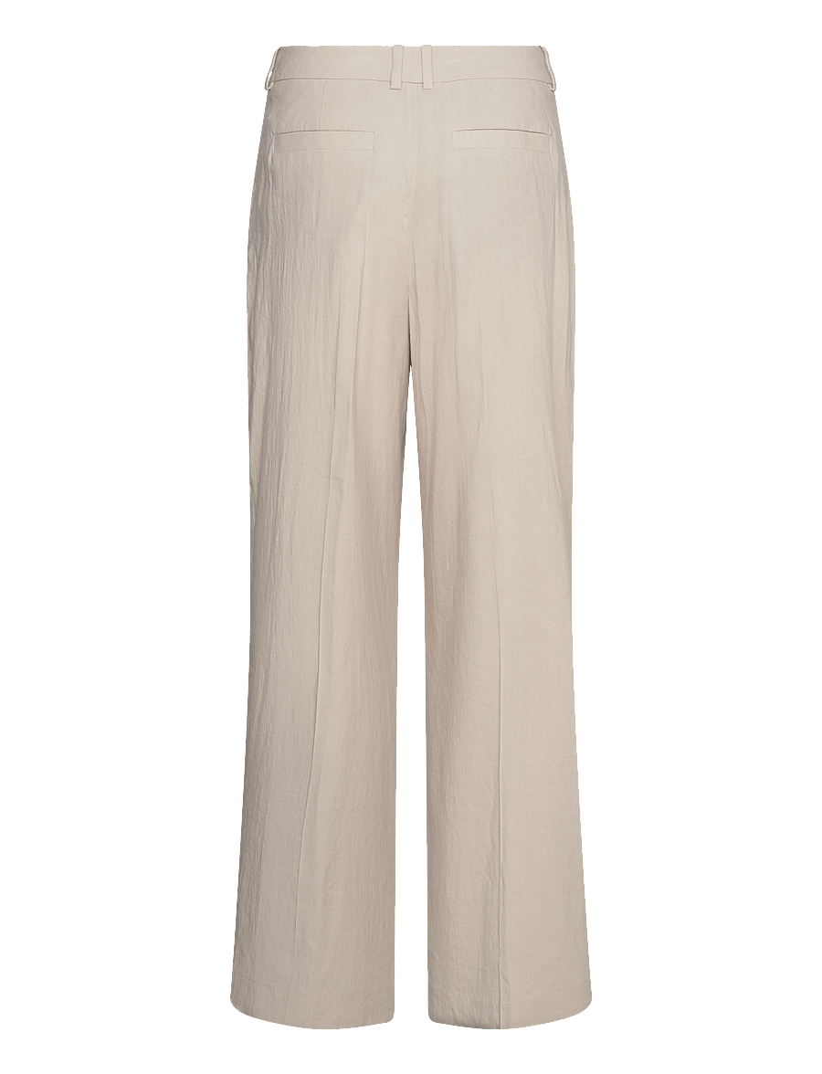 Gant - REL STRETCH LINEN TAILORED PANT - linased püksid - soft oat - 2
