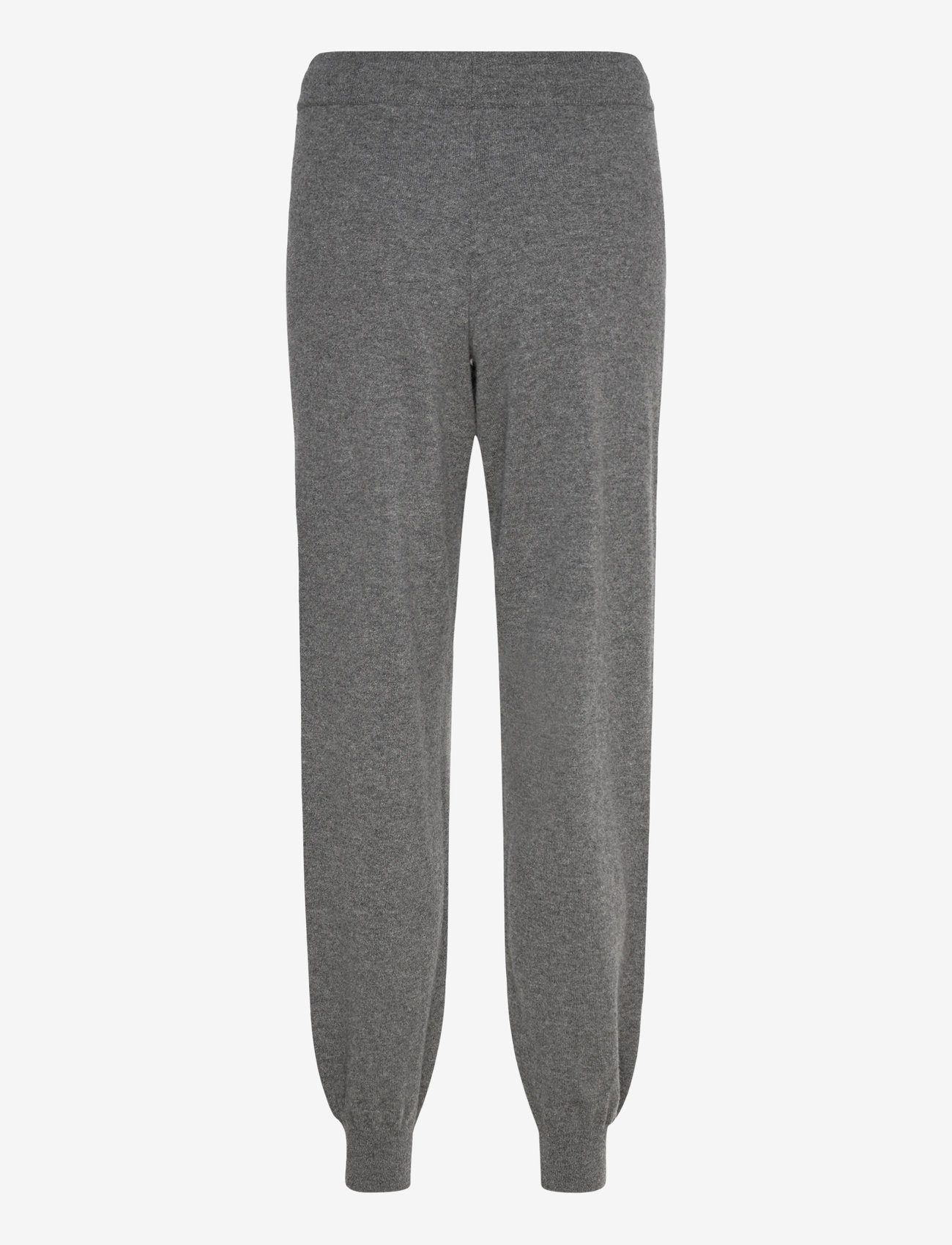 GANT - SUPERFINE LAMBSWOOL KNIT PANTS - joggers - charcoal melange - 1